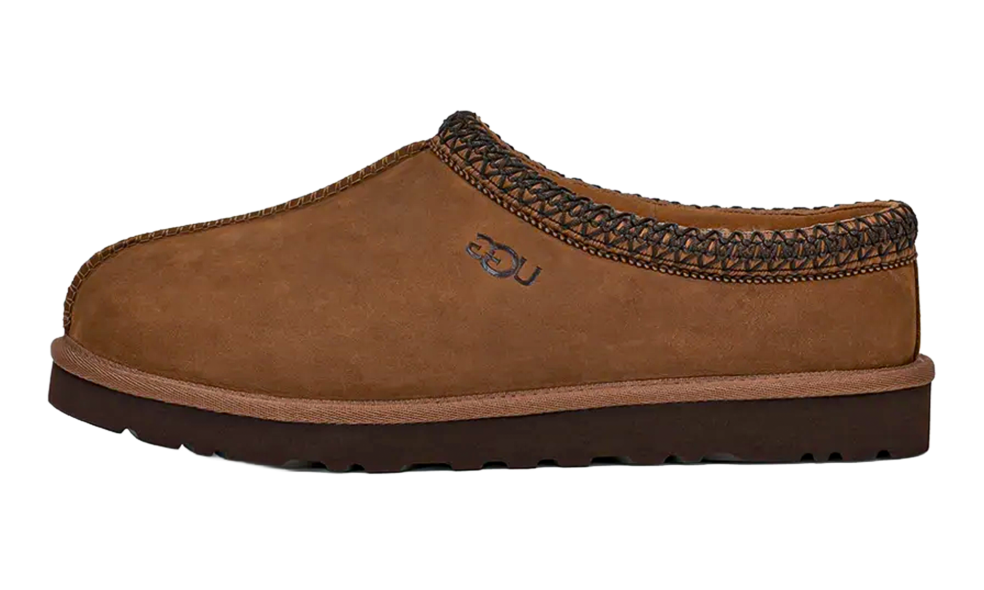 Tasman Ii Nubuck Slipper "Dark Chestnut"