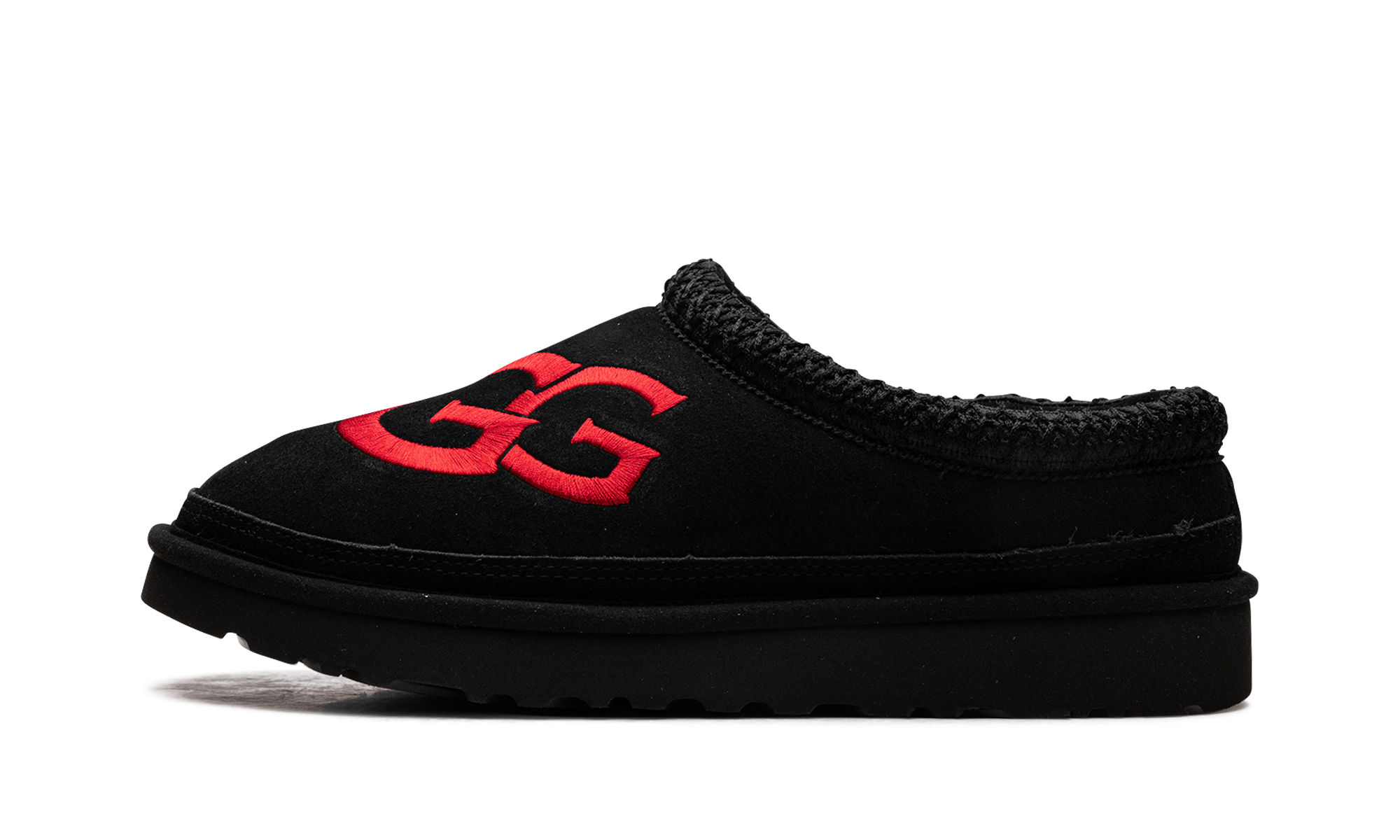 Tasman Logo Slipper "Black / samba red" 1112448 BSMR