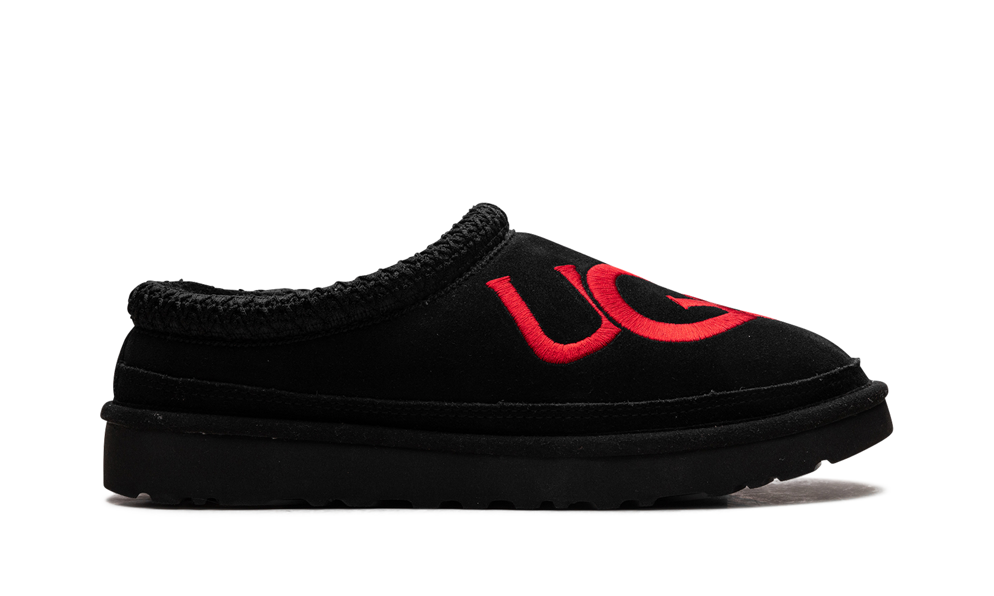 Tasman Logo Slipper "Black / samba red" 1112448 BSMR