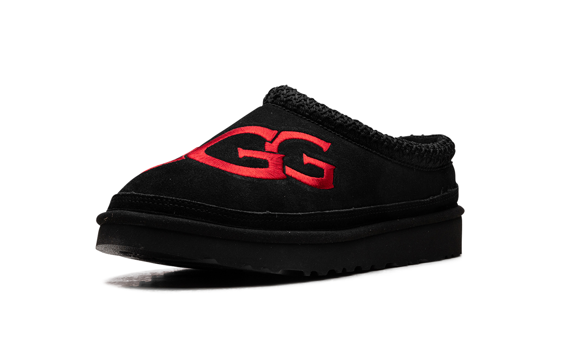 Tasman Logo Slipper "Black / samba red" 1112448 BSMR