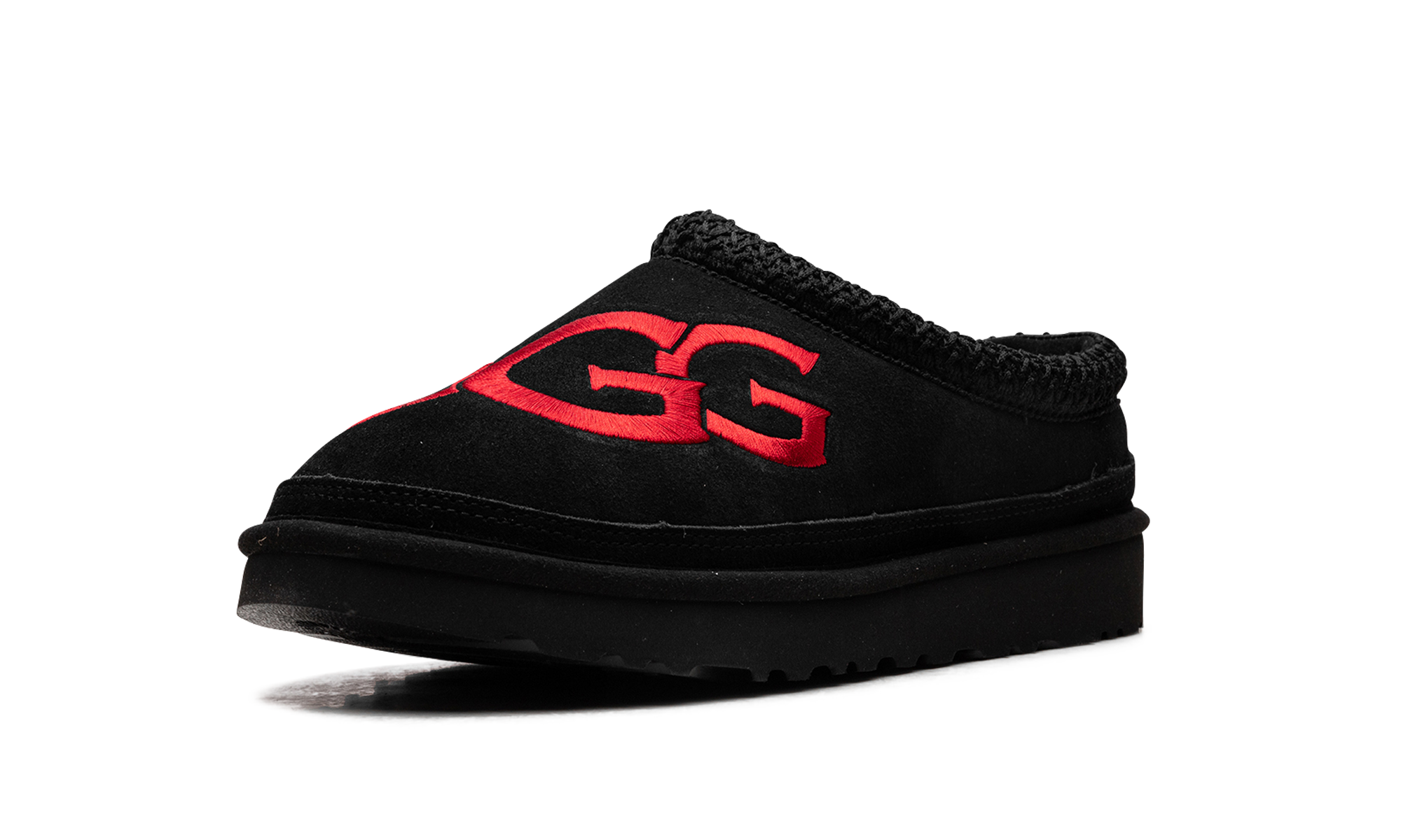 Tasman Logo Slipper "Black / samba red" 1112448 BSMR