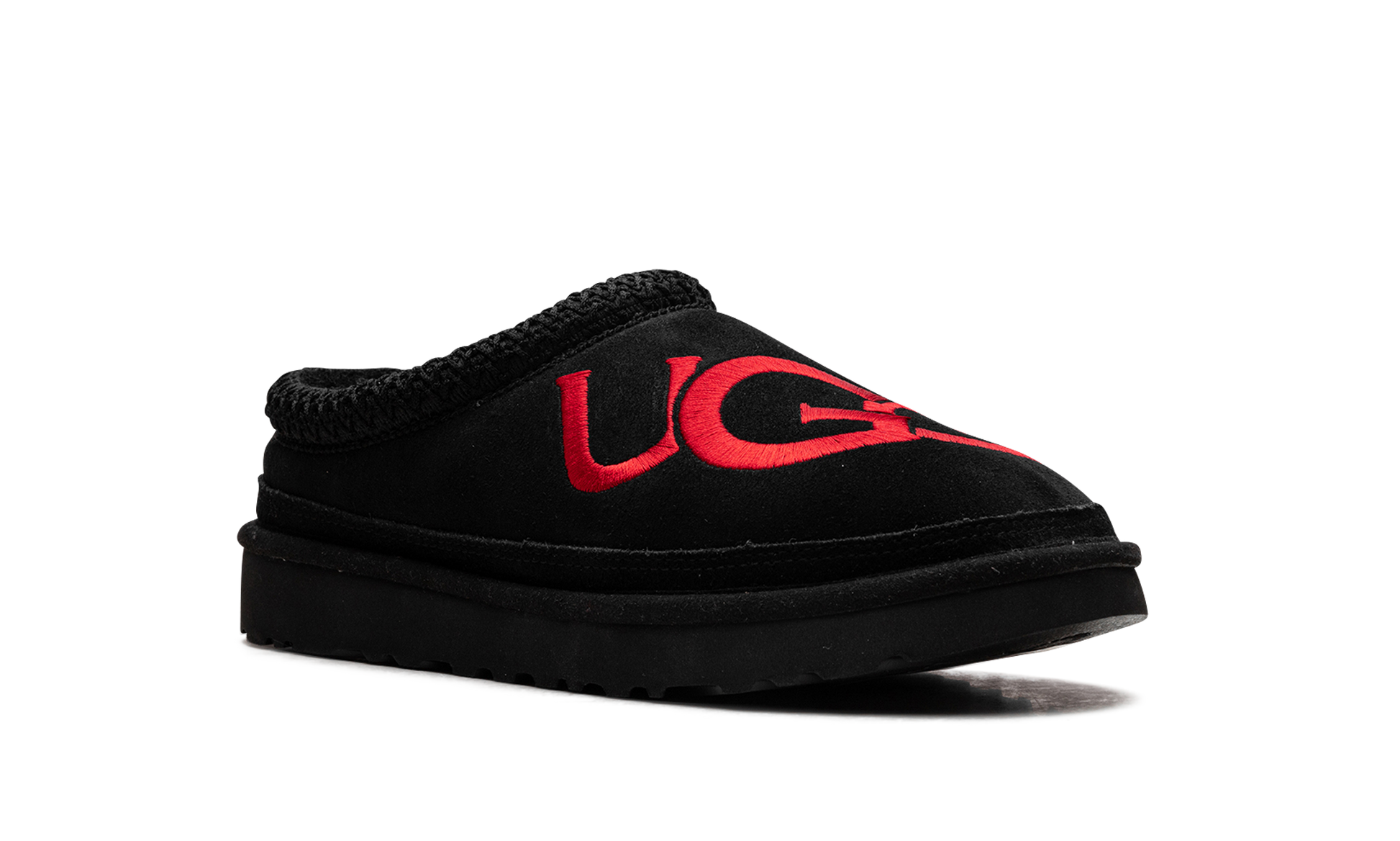 Tasman Logo Slipper "Black / samba red" 1112448 BSMR