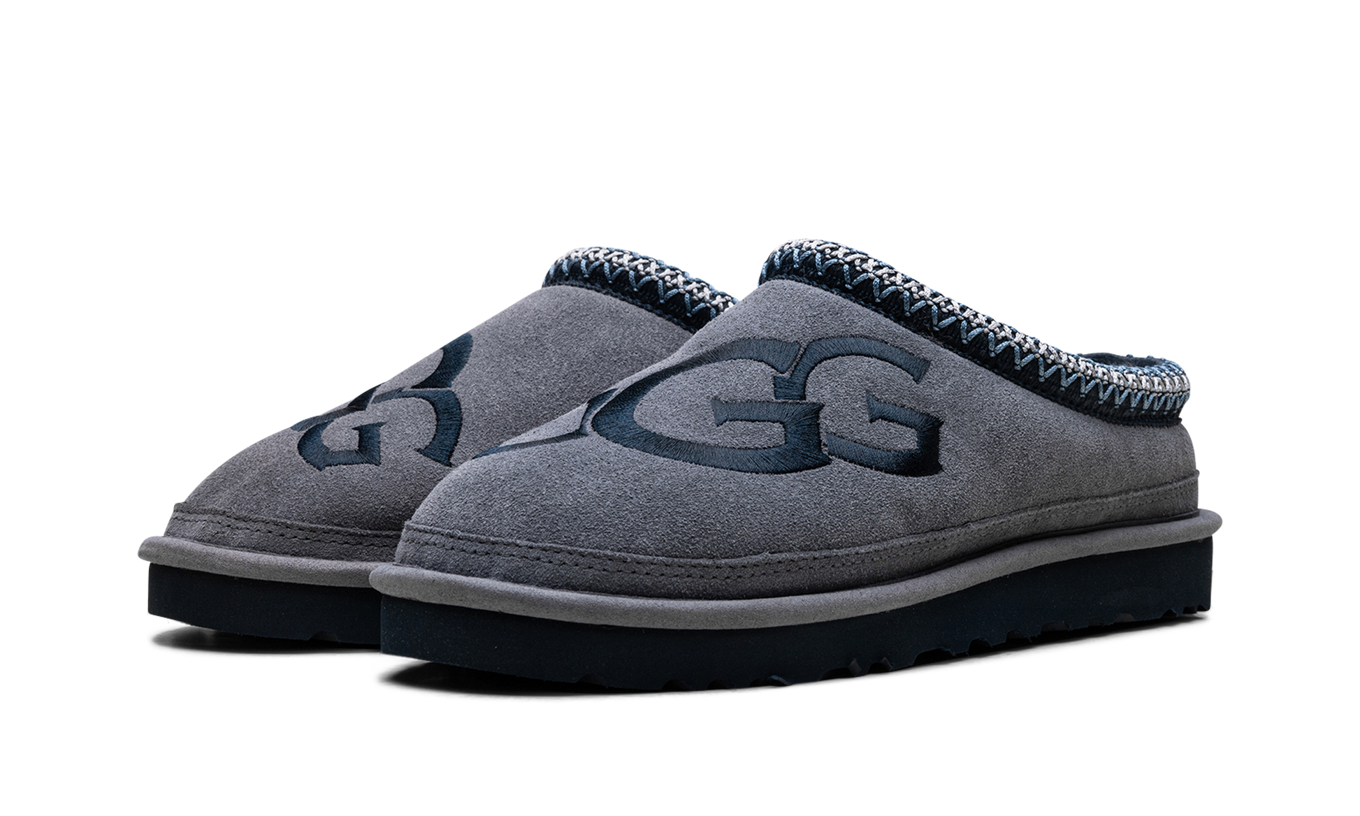 Tasman Logo Slippers "Grey" 1112448 MDSP