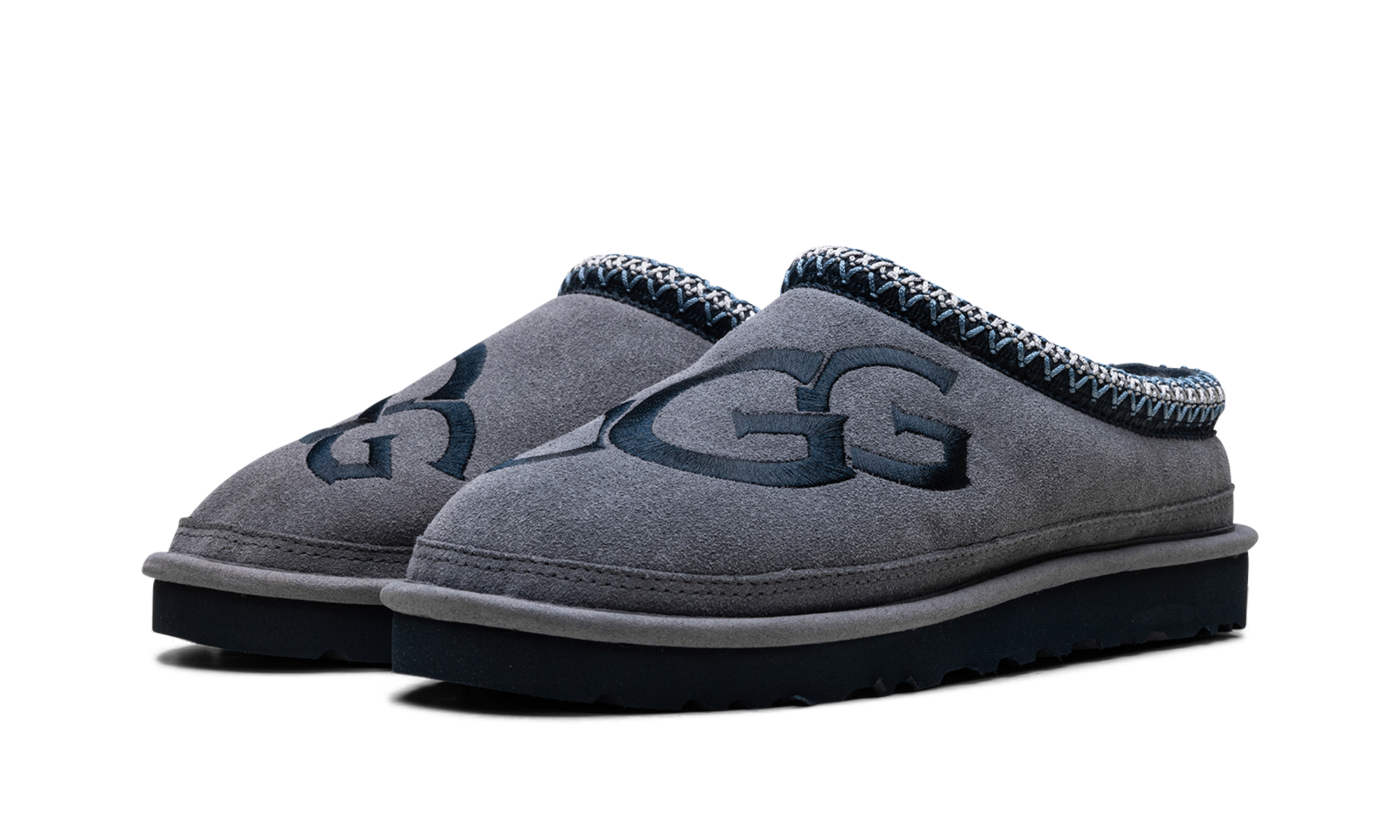 Tasman Logo Slippers "Grey" 1112448 MDSP