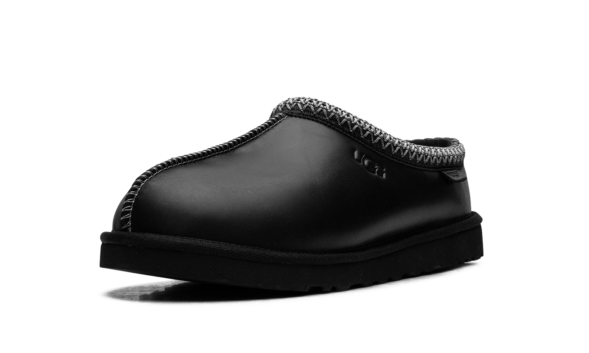 Tasman Lthr Regen Slipper "Black" 1163890 BLK