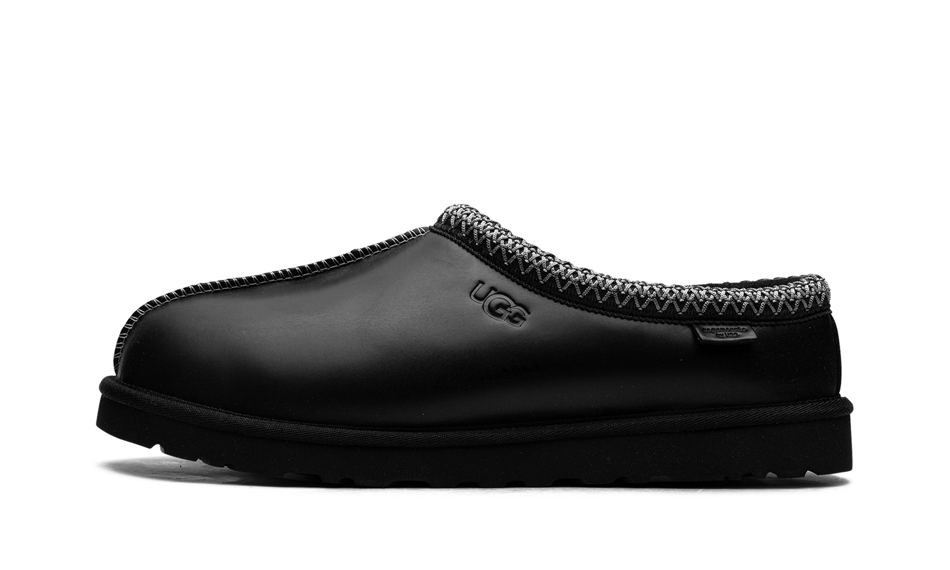 Tasman Lthr Regen Slipper "Black" 1163890 BLK