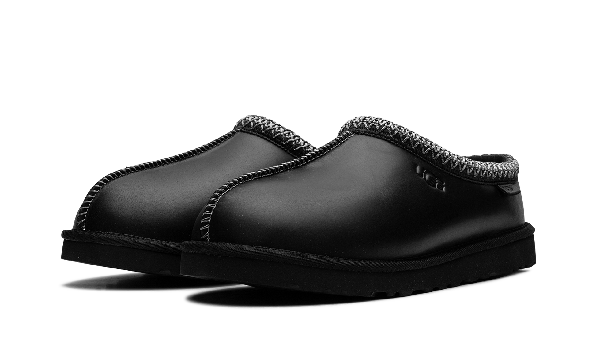 Tasman Lthr Regen Slipper "Black" 1163890 BLK
