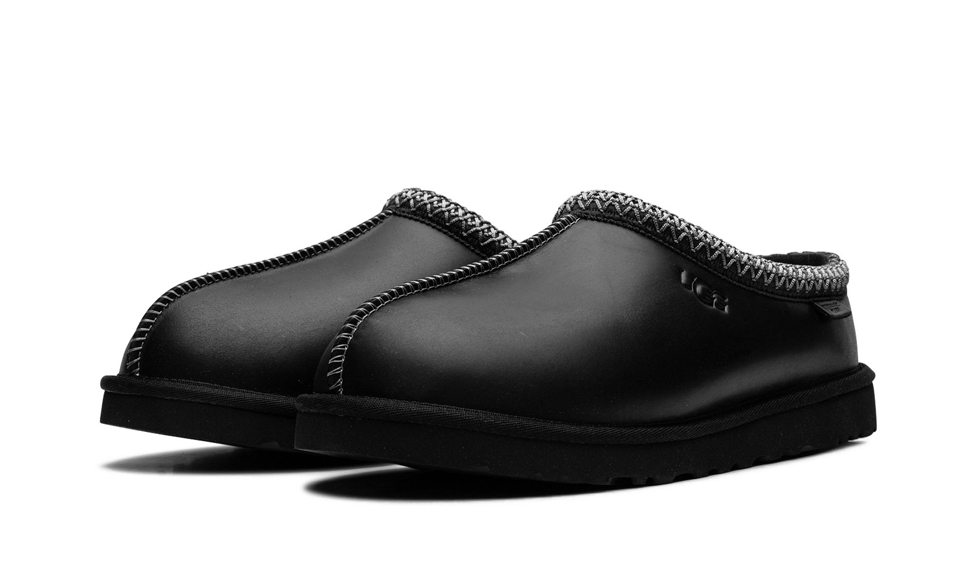 Tasman Lthr Regen Slipper "Black" 1163890 BLK