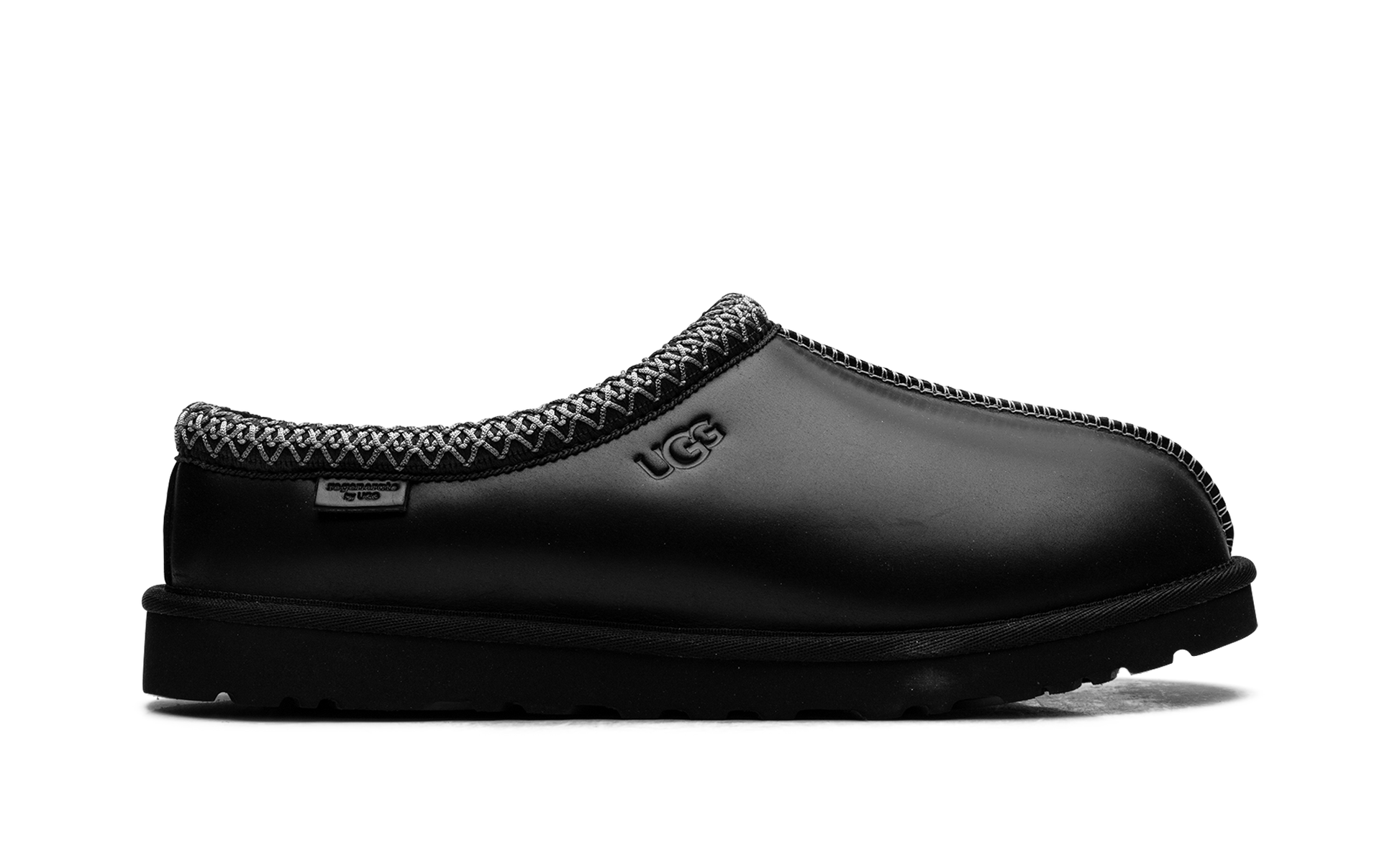 Tasman Lthr Regen Slipper "Black" 1163890 BLK