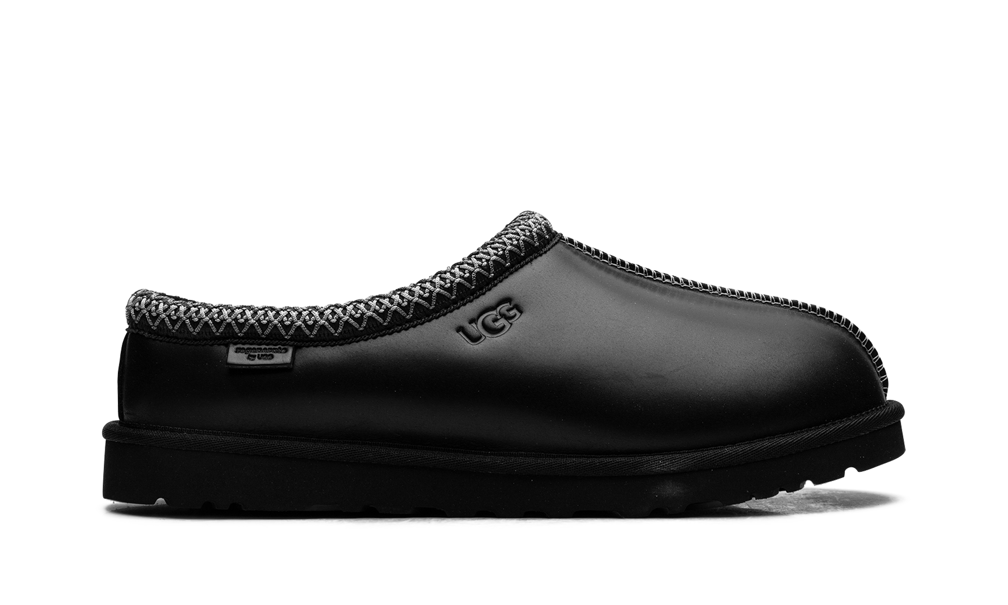 Tasman Lthr Regen Slipper "Black" 1163890 BLK