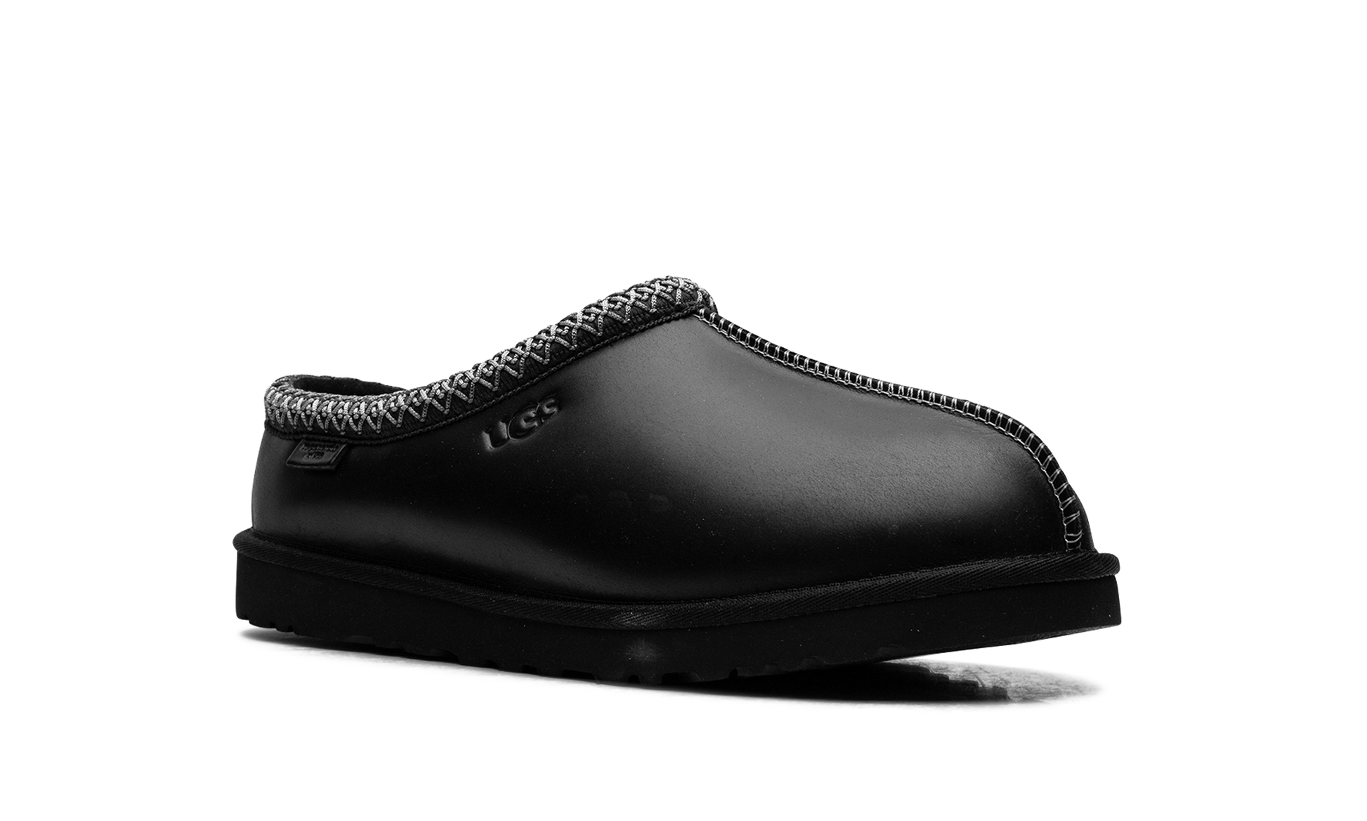 Tasman Lthr Regen Slipper "Black" 1163890 BLK