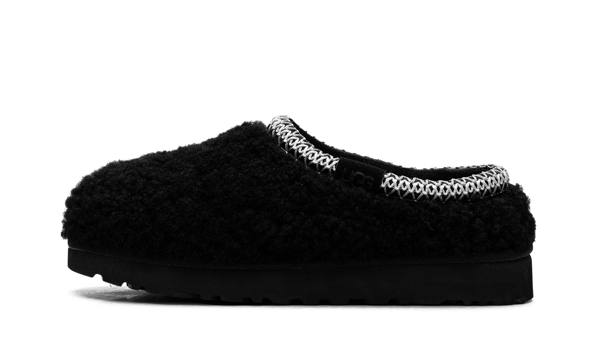 Tasman Maxi Curly Slipper Women "Black" 1158356 BLK