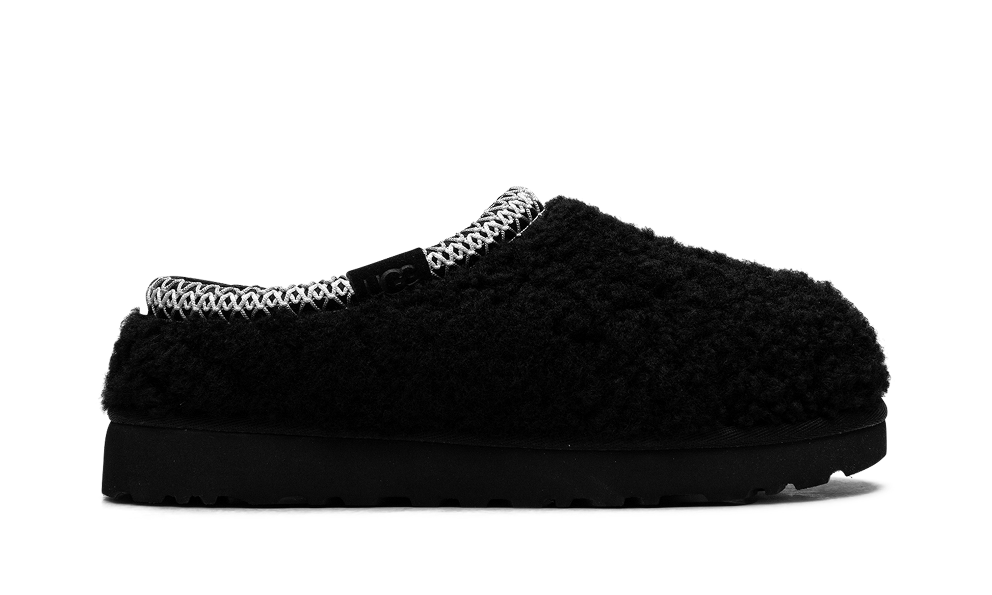 Tasman Maxi Curly Slipper Women "Black" 1158356 BLK