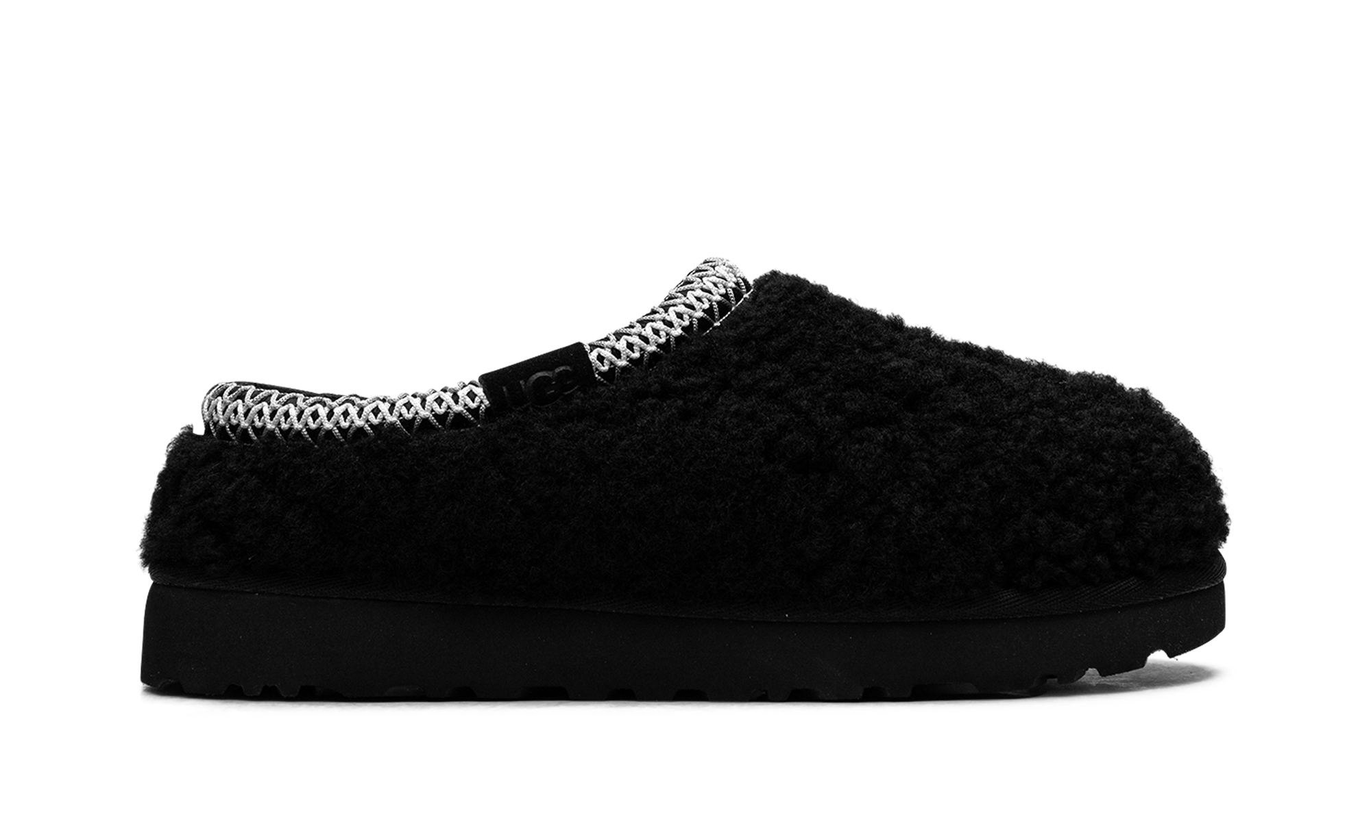 Tasman Maxi Curly Slipper Women "Black" 1158356 BLK
