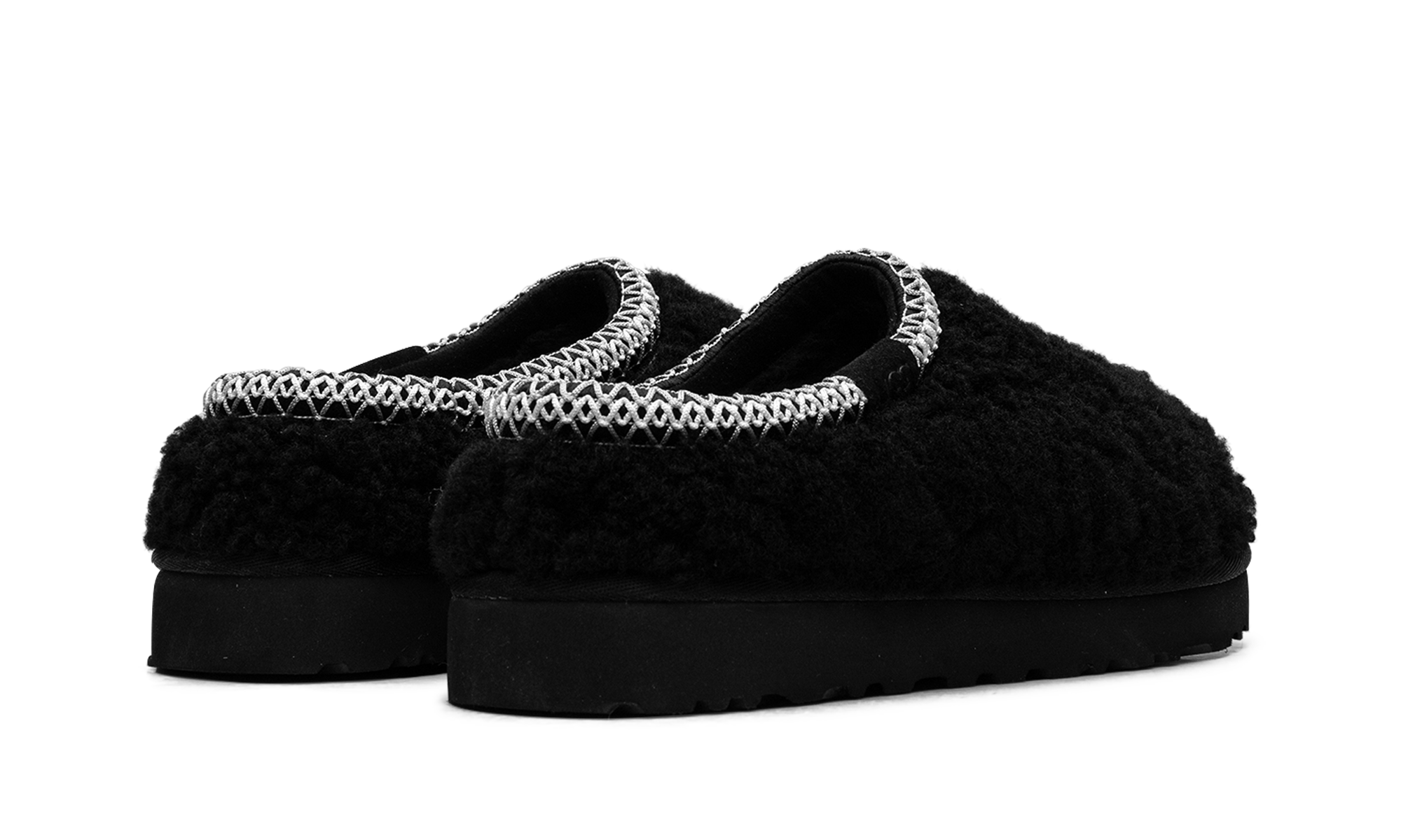 Tasman Maxi Curly Slipper Women "Black" 1158356 BLK