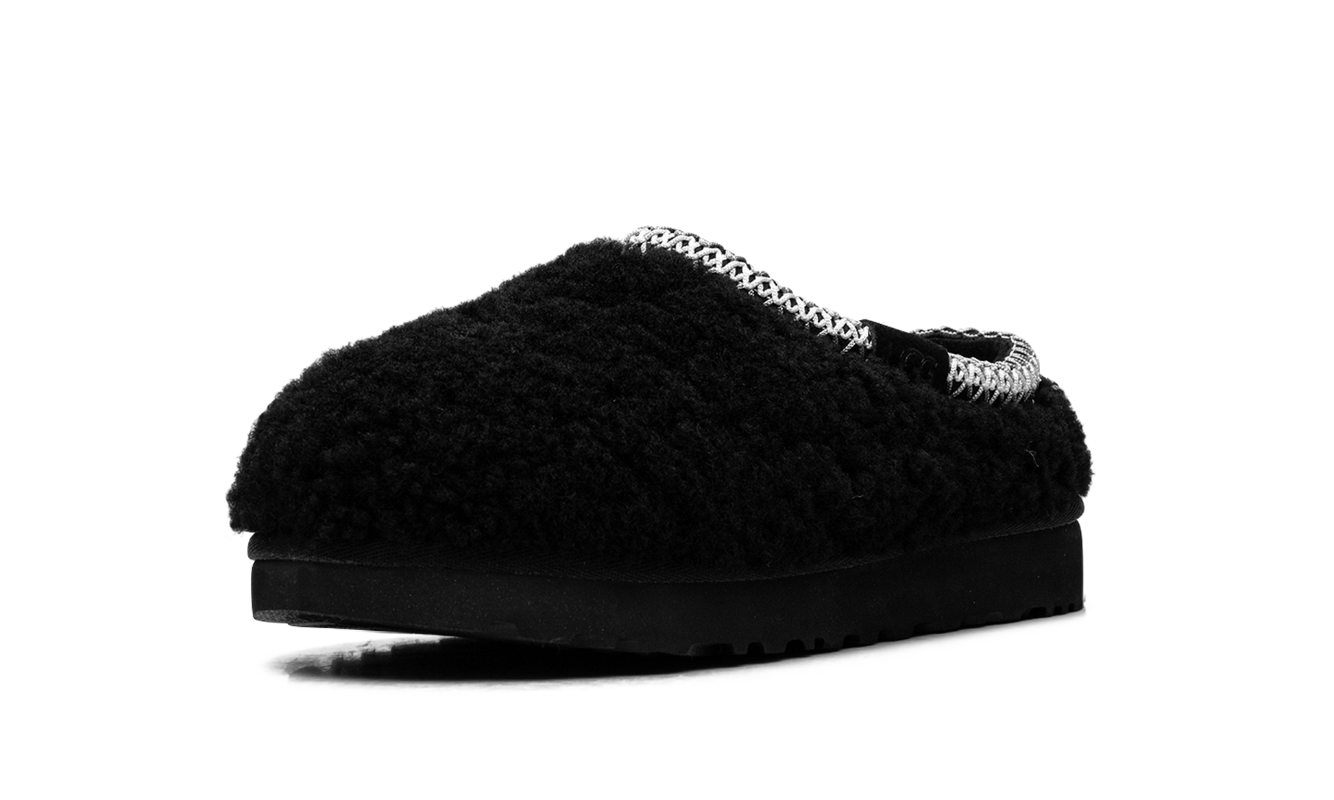 Tasman Maxi Curly Slipper Women "Black" 1158356 BLK