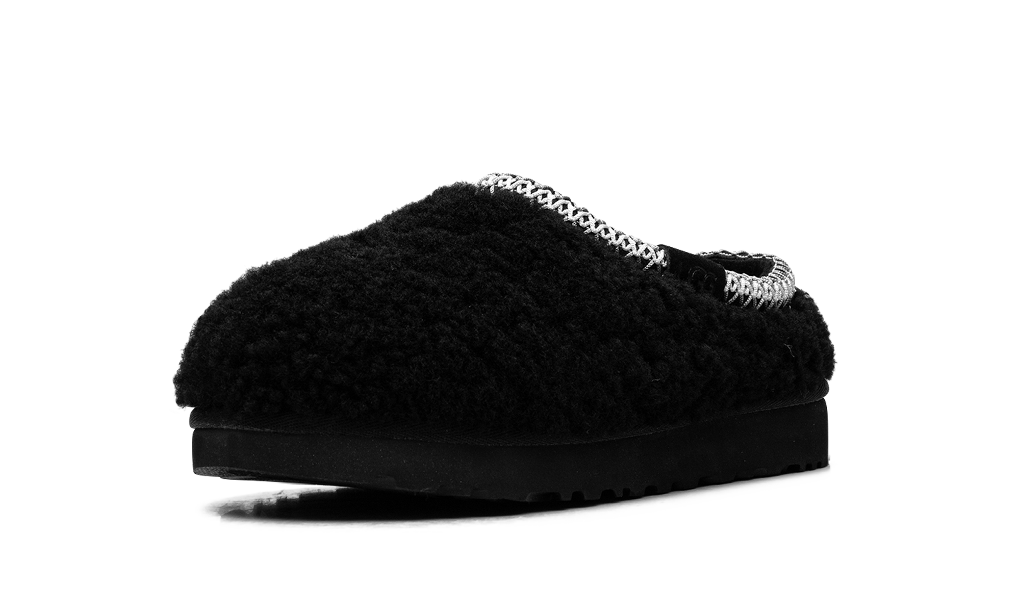 Tasman Maxi Curly Slipper Women "Black" 1158356 BLK