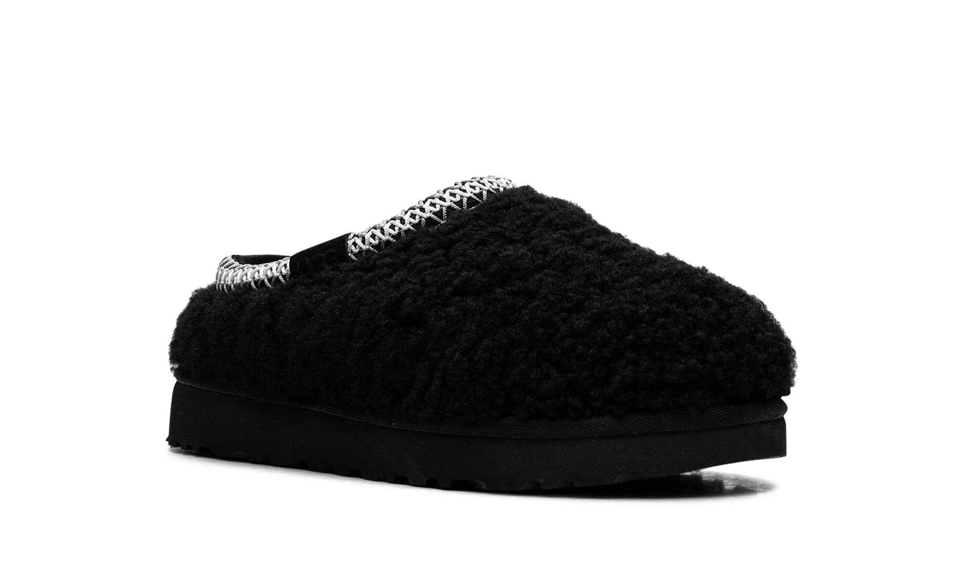 Tasman Maxi Curly Slipper Women "Black" 1158356 BLK
