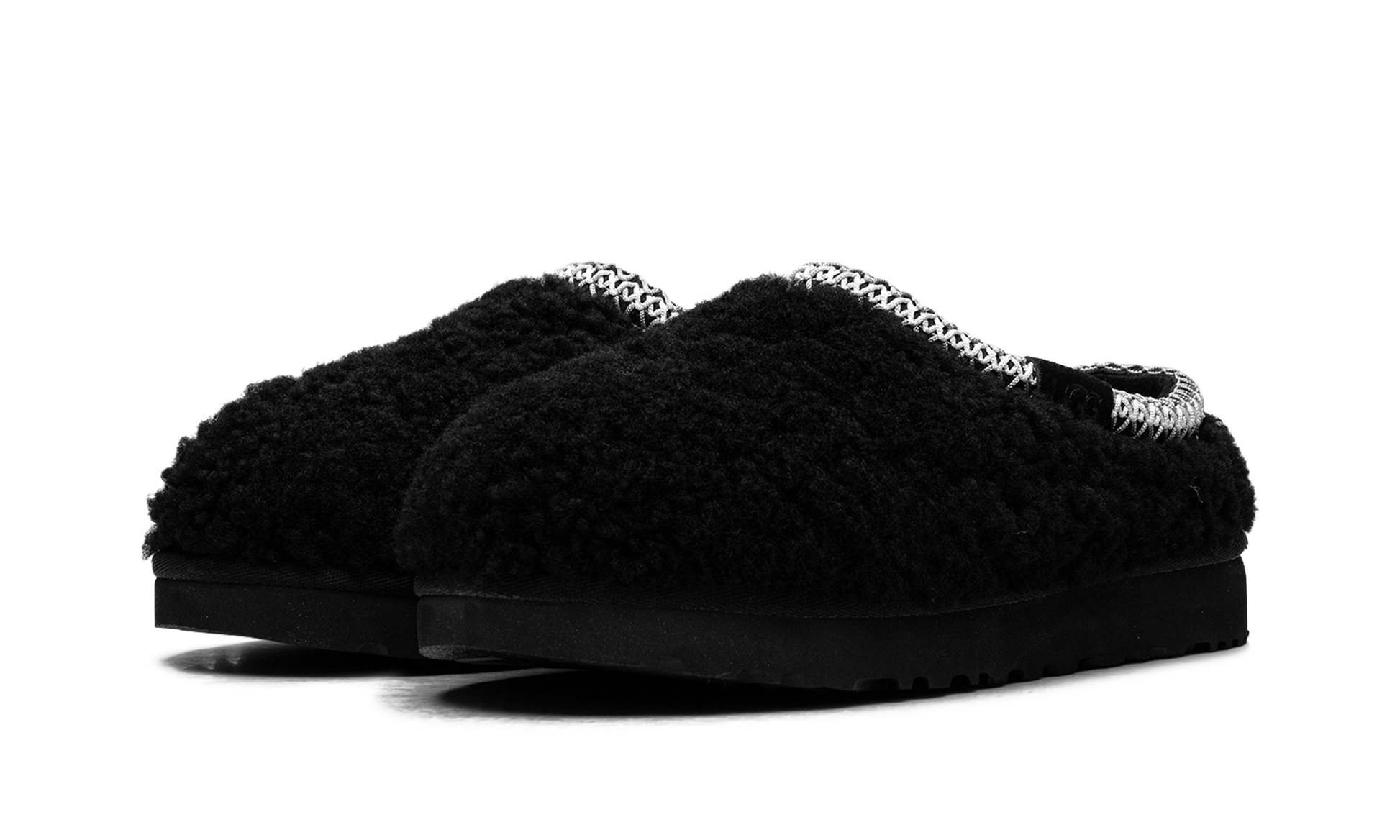Tasman Maxi Curly Slipper Women "Black" 1158356 BLK