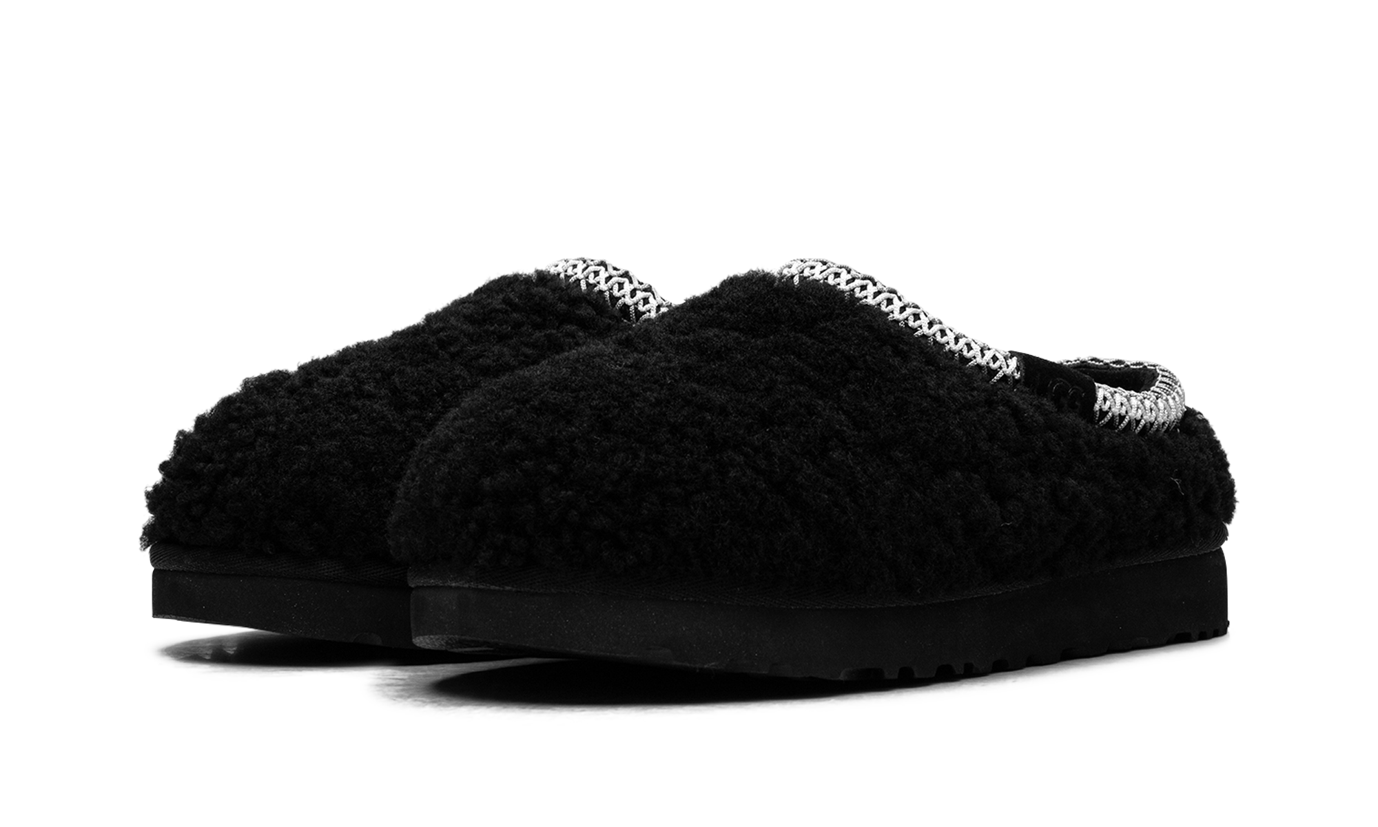 Tasman Maxi Curly Slipper Women "Black" 1158356 BLK