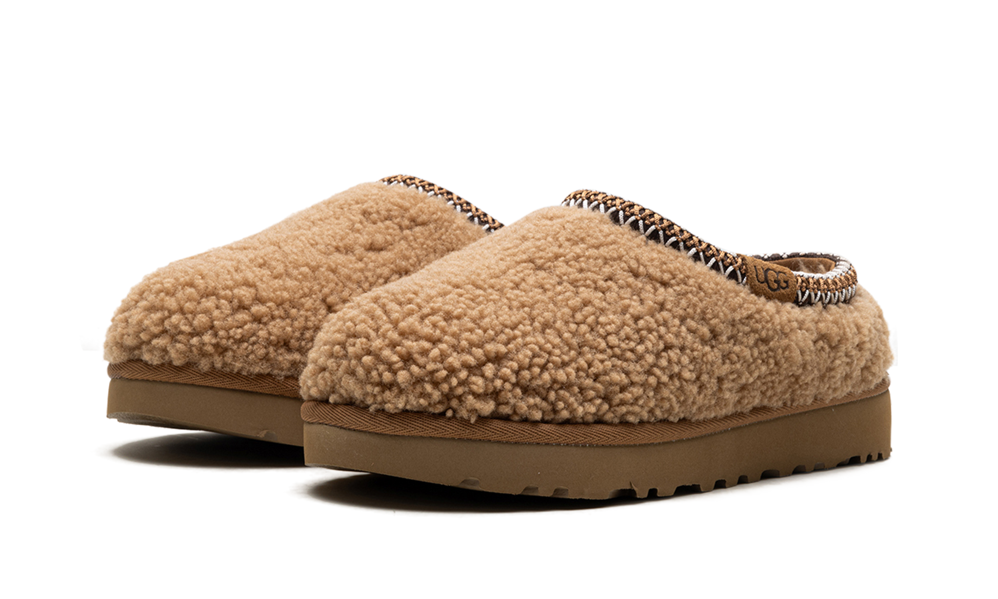 Tasman Maxi Curly Slipper Women "Chestnut" 1158356 CHE