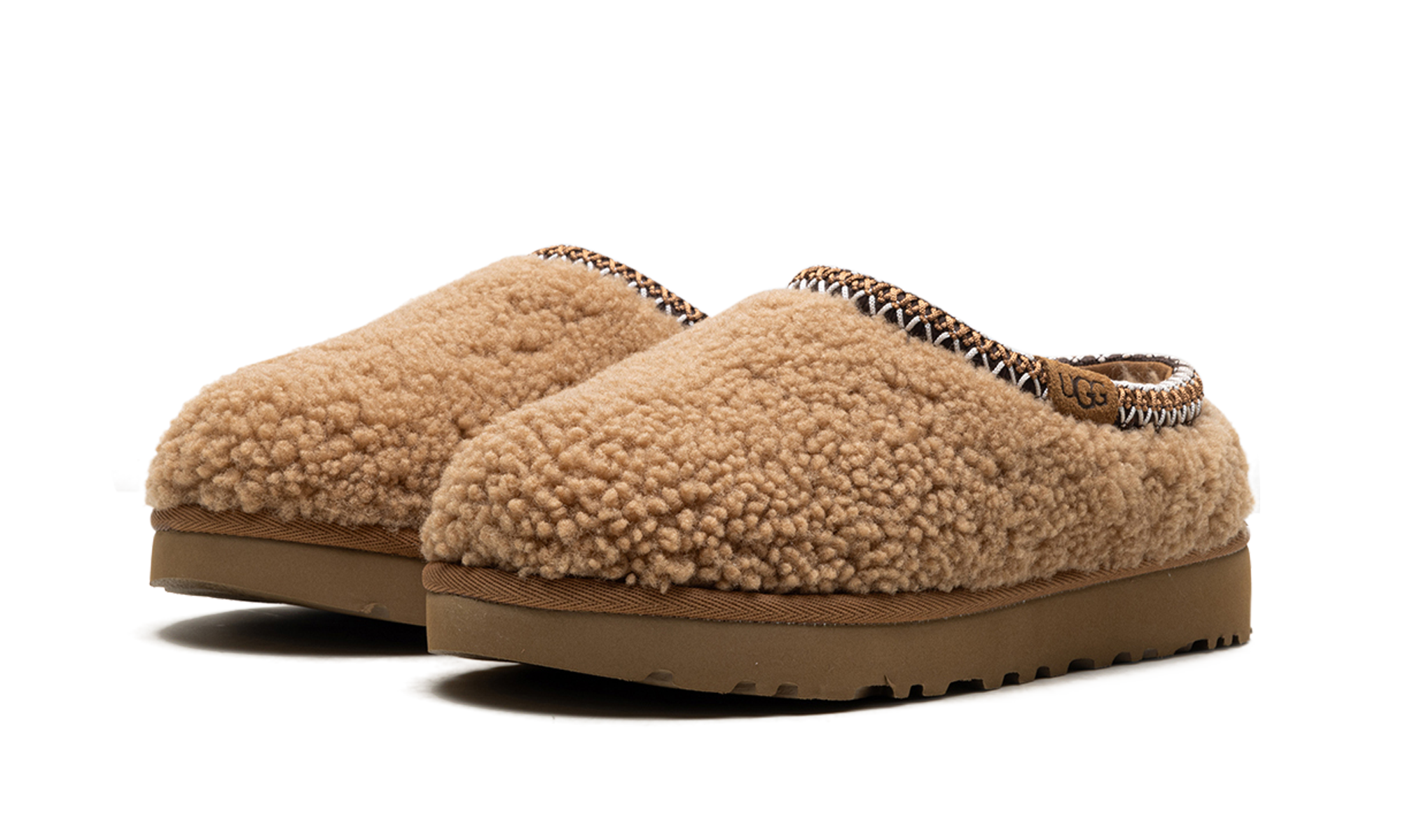Tasman Maxi Curly Slipper Women "Chestnut" 1158356 CHE