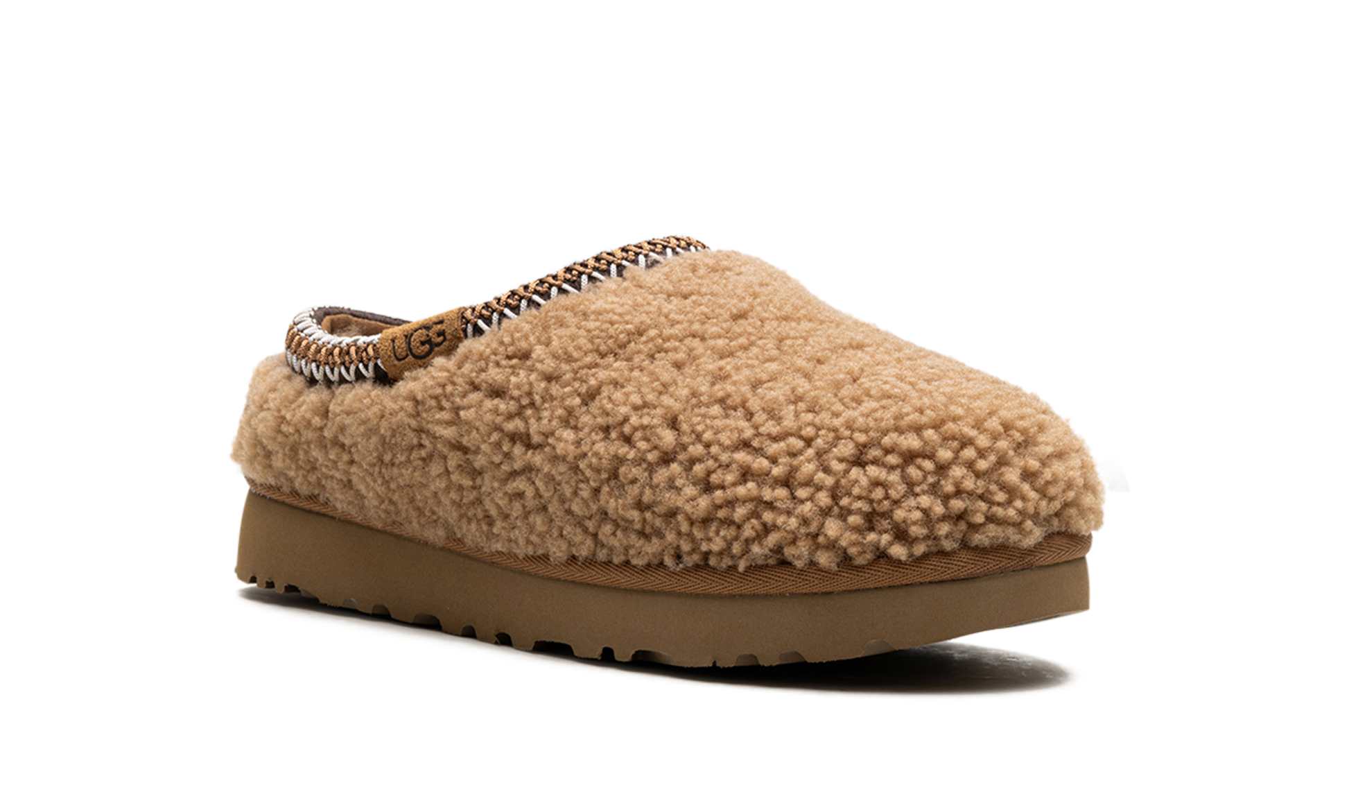 Tasman Maxi Curly Slipper Women "Chestnut" 1158356 CHE