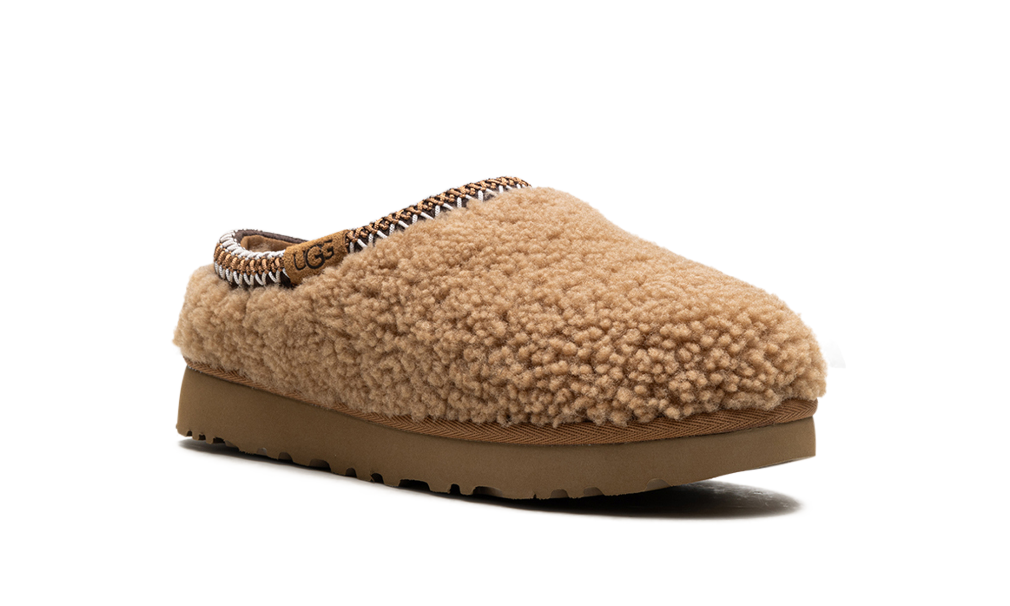 Tasman Maxi Curly Slipper Women "Chestnut" 1158356 CHE