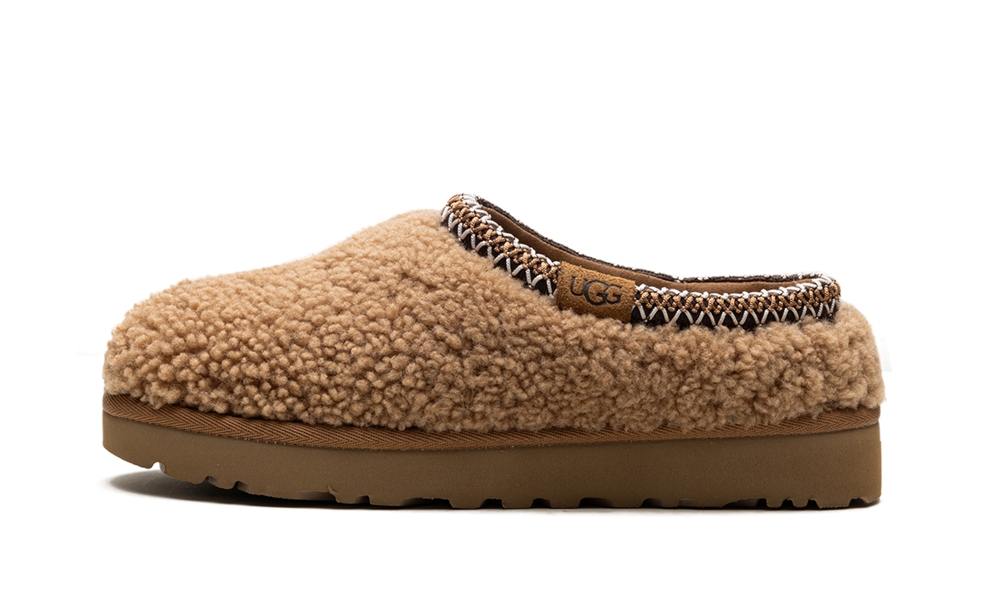 Tasman Maxi Curly Slipper Women "Chestnut" 1158356 CHE
