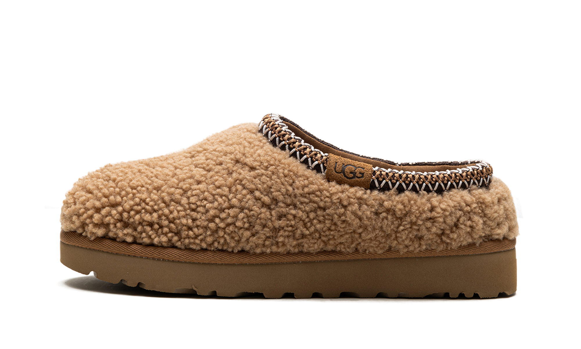 Tasman Maxi Curly Slipper Women "Chestnut" 1158356 CHE