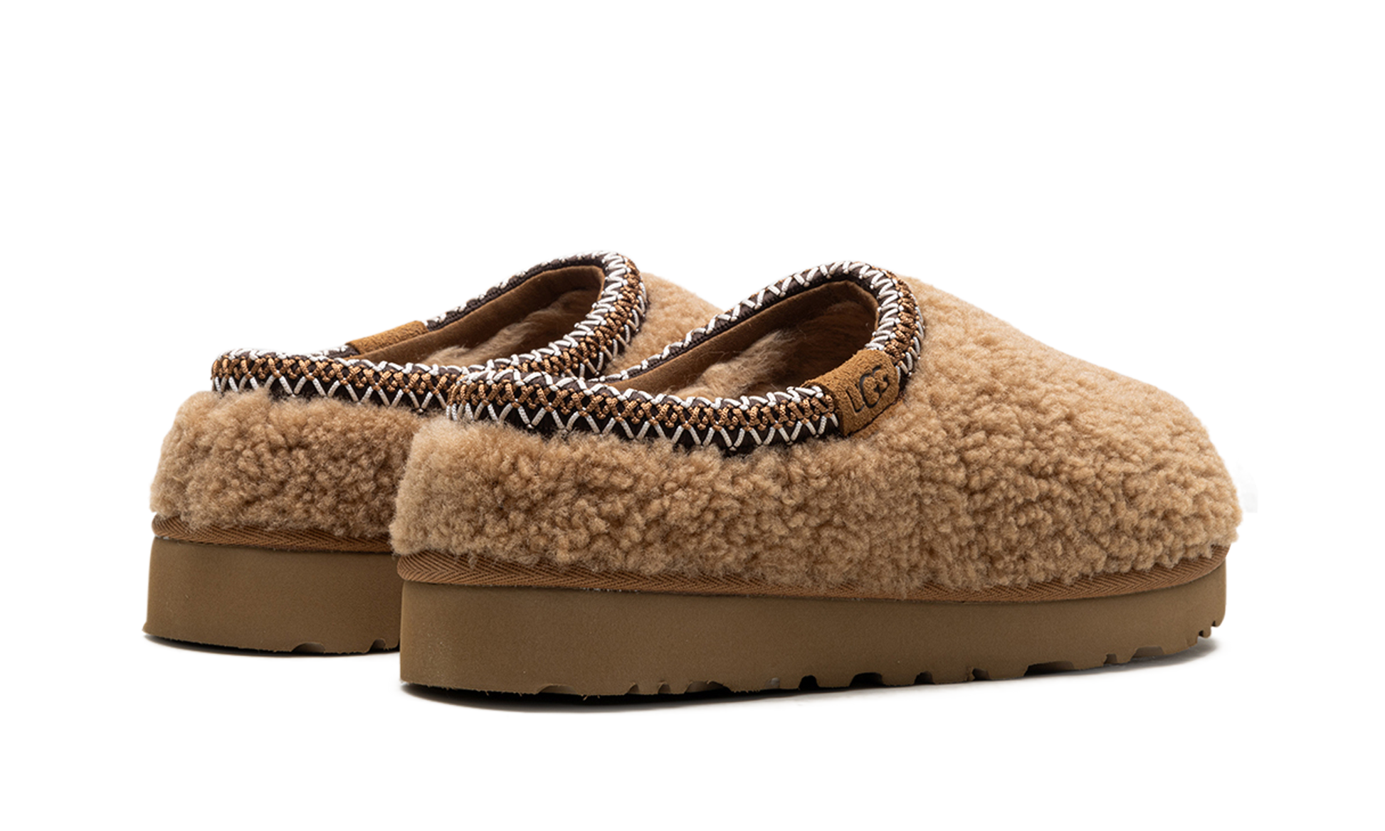 Tasman Maxi Curly Slipper Women "Chestnut" 1158356 CHE