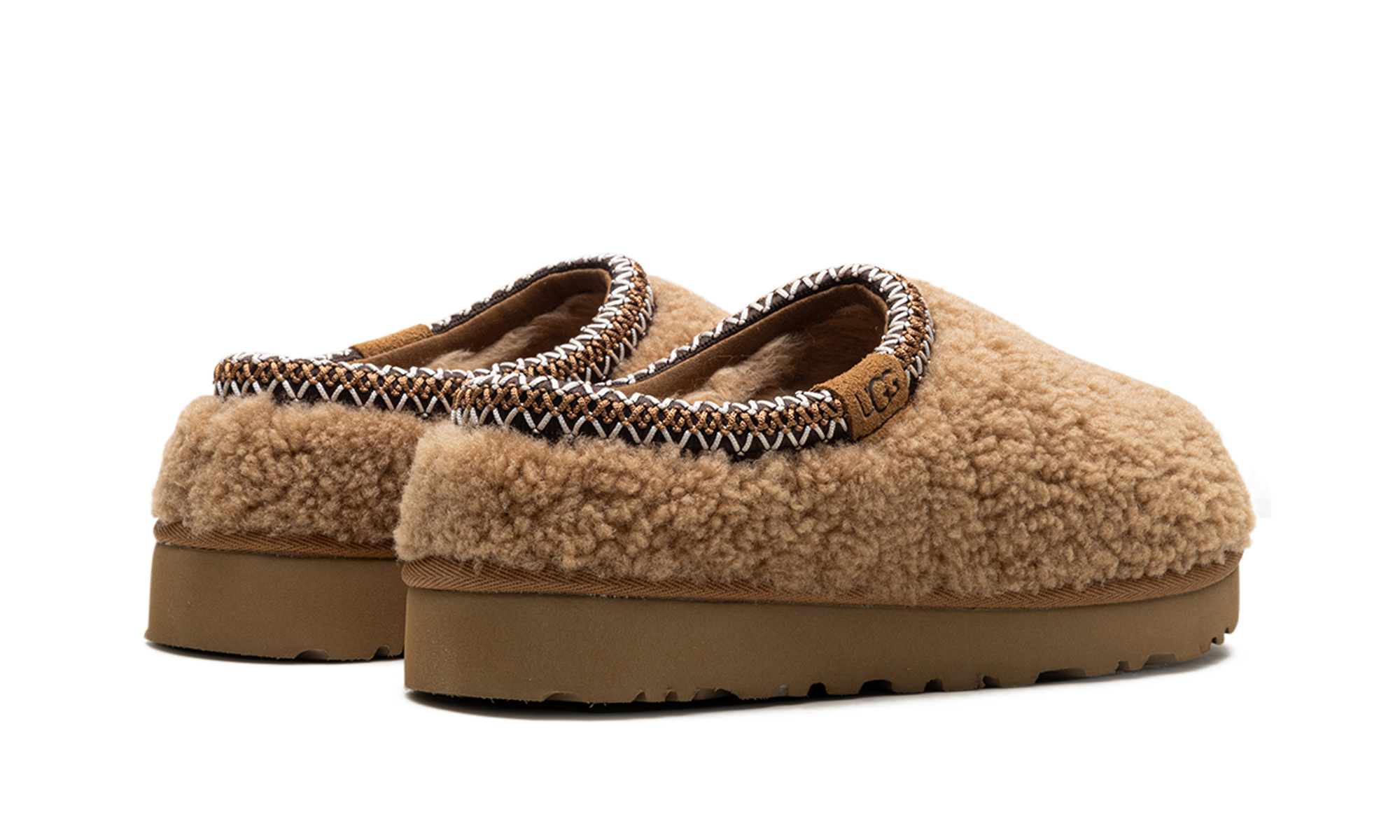 Tasman Maxi Curly Slipper Women "Chestnut" 1158356 CHE