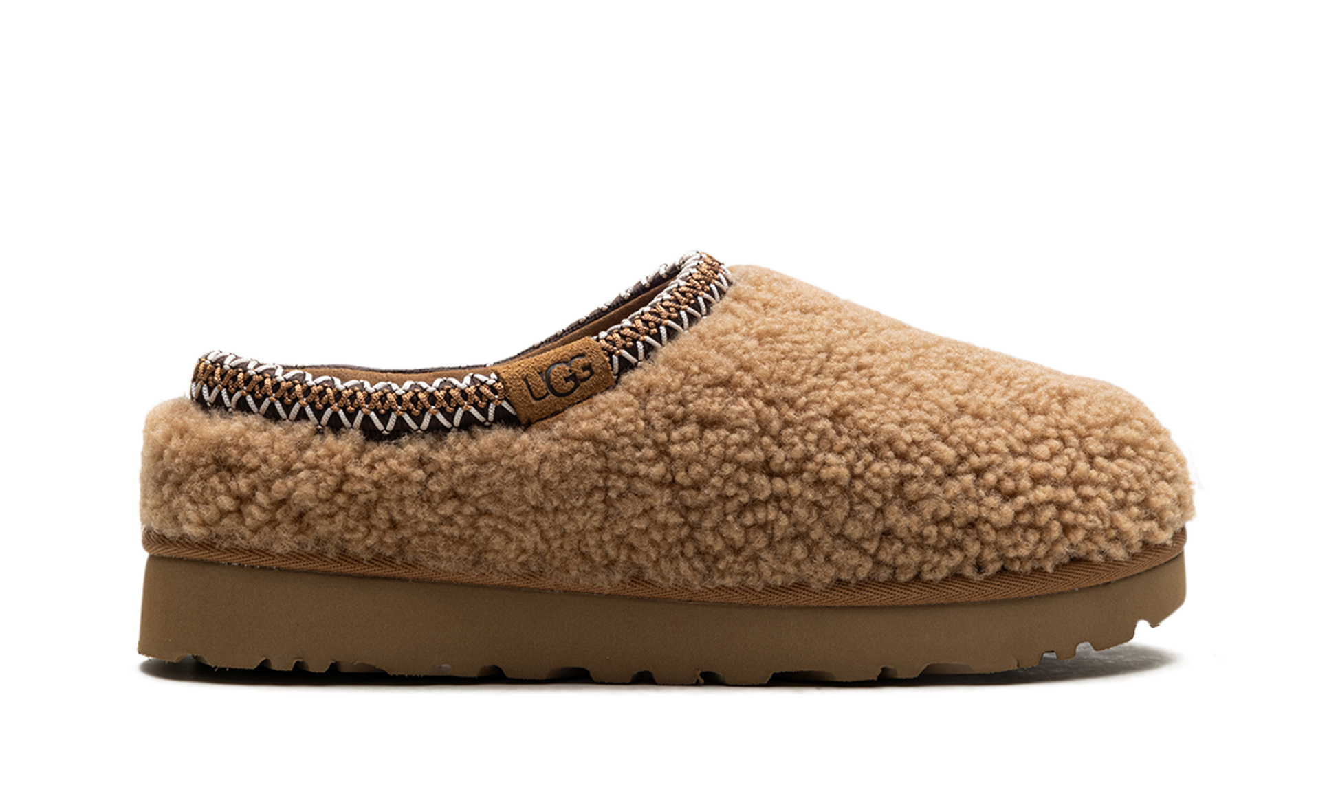 Tasman Maxi Curly Slipper Women "Chestnut" 1158356 CHE