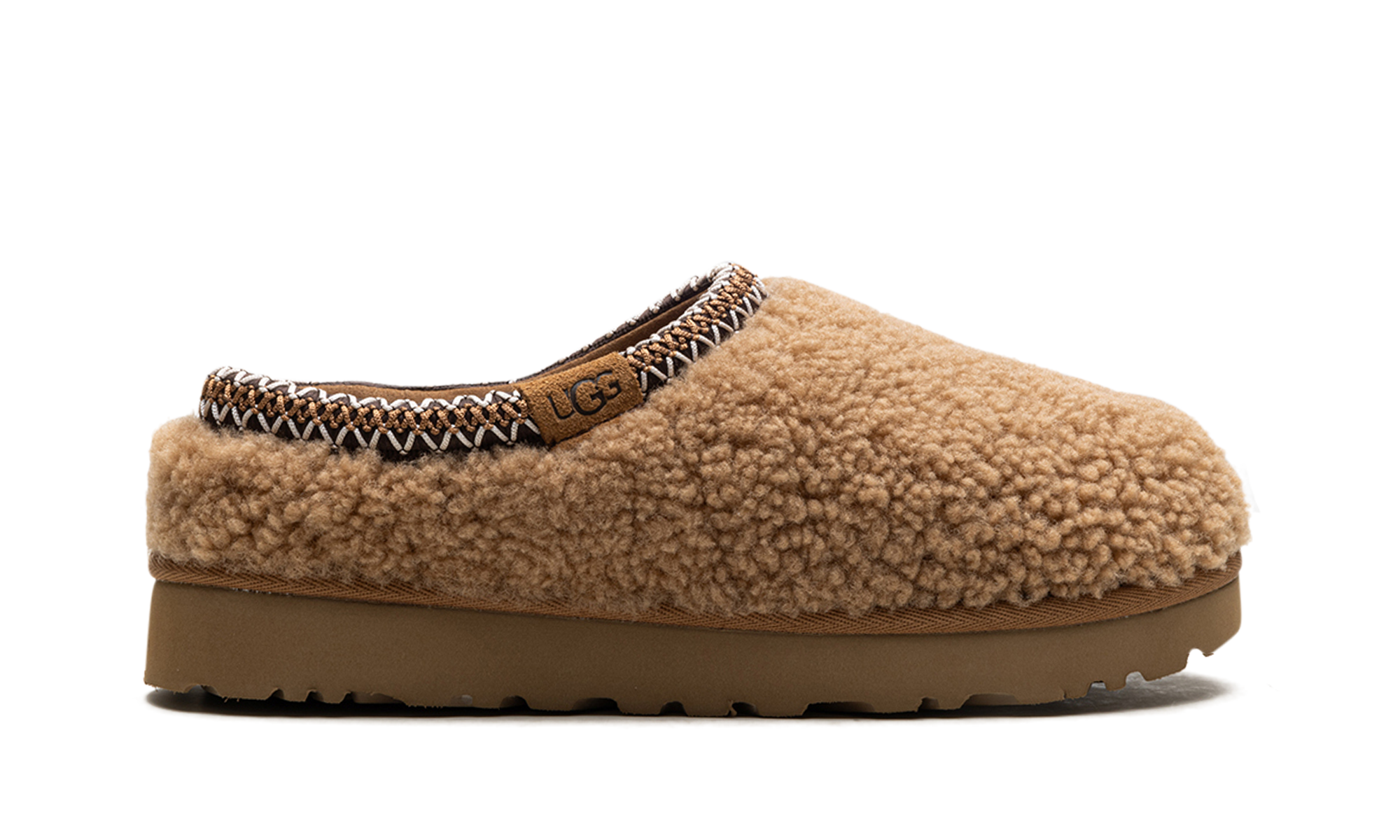 Tasman Maxi Curly Slipper Women "Chestnut" 1158356 CHE