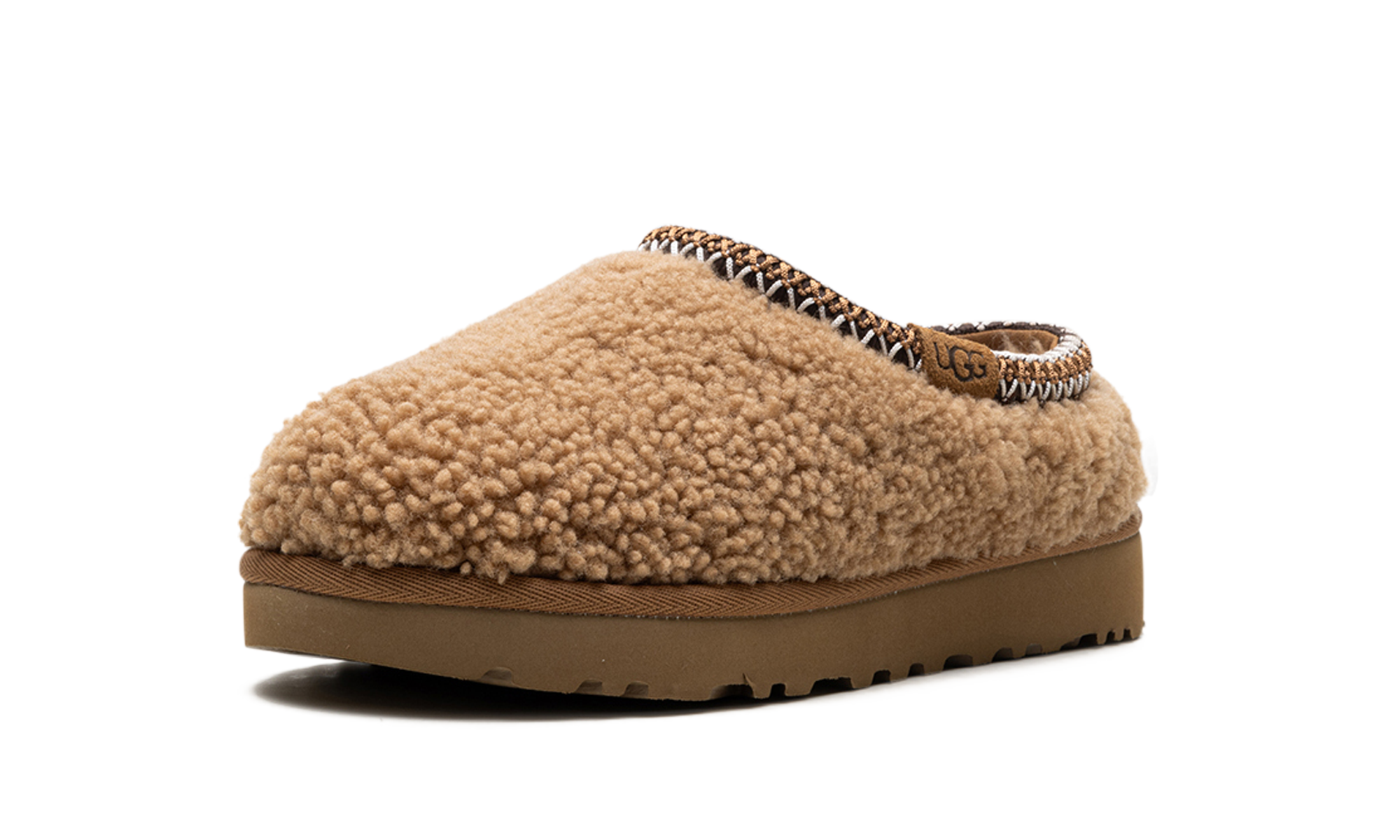 Tasman Maxi Curly Slipper Women "Chestnut" 1158356 CHE