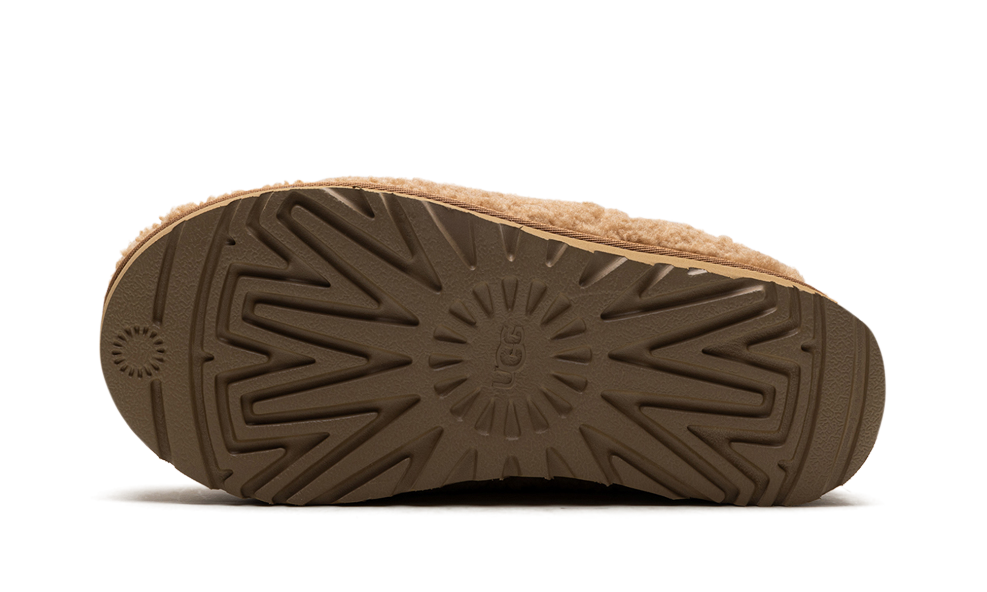 Tasman Maxi Curly Slipper Women "Chestnut" 1158356 CHE