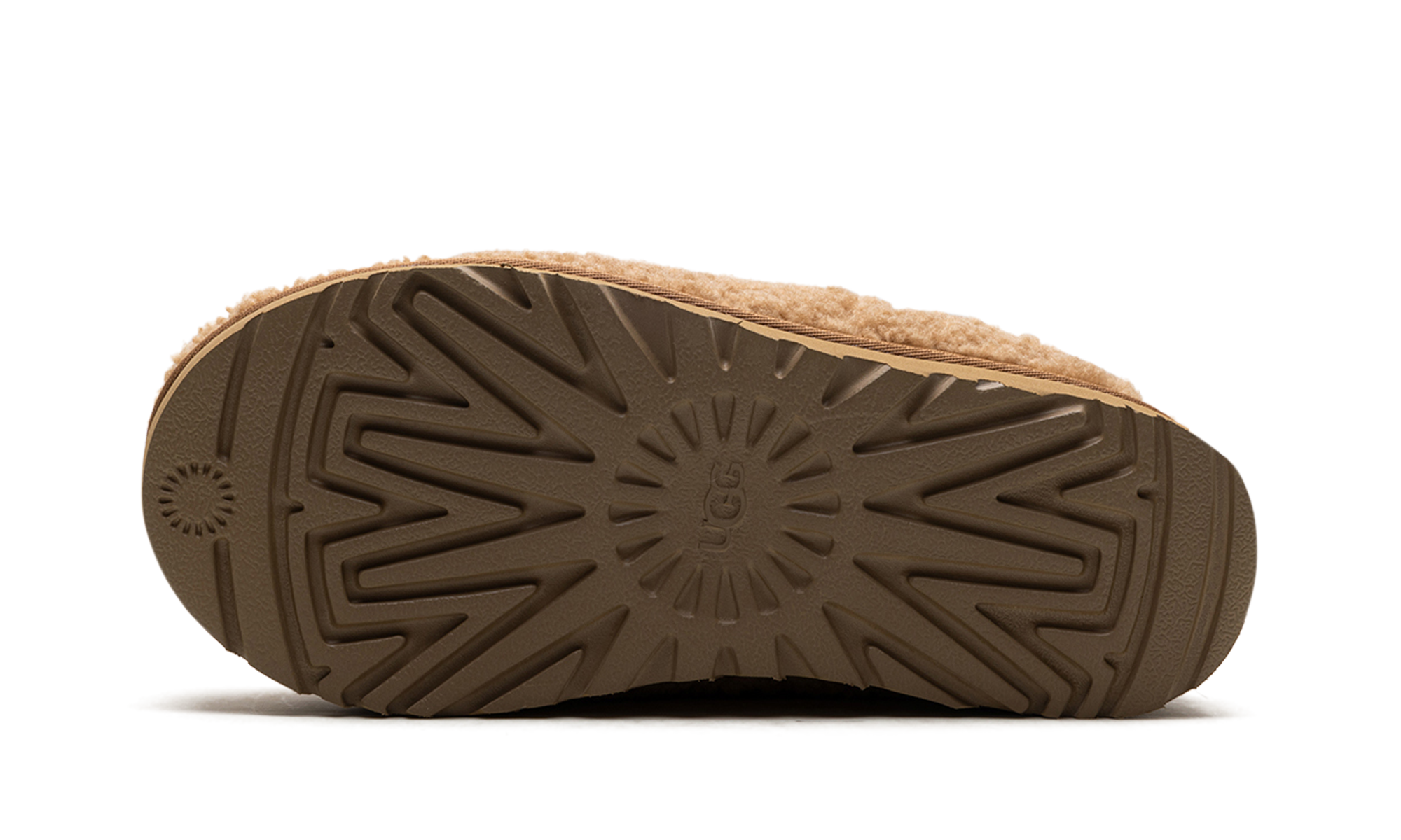 Tasman Maxi Curly Slipper Women "Chestnut" 1158356 CHE