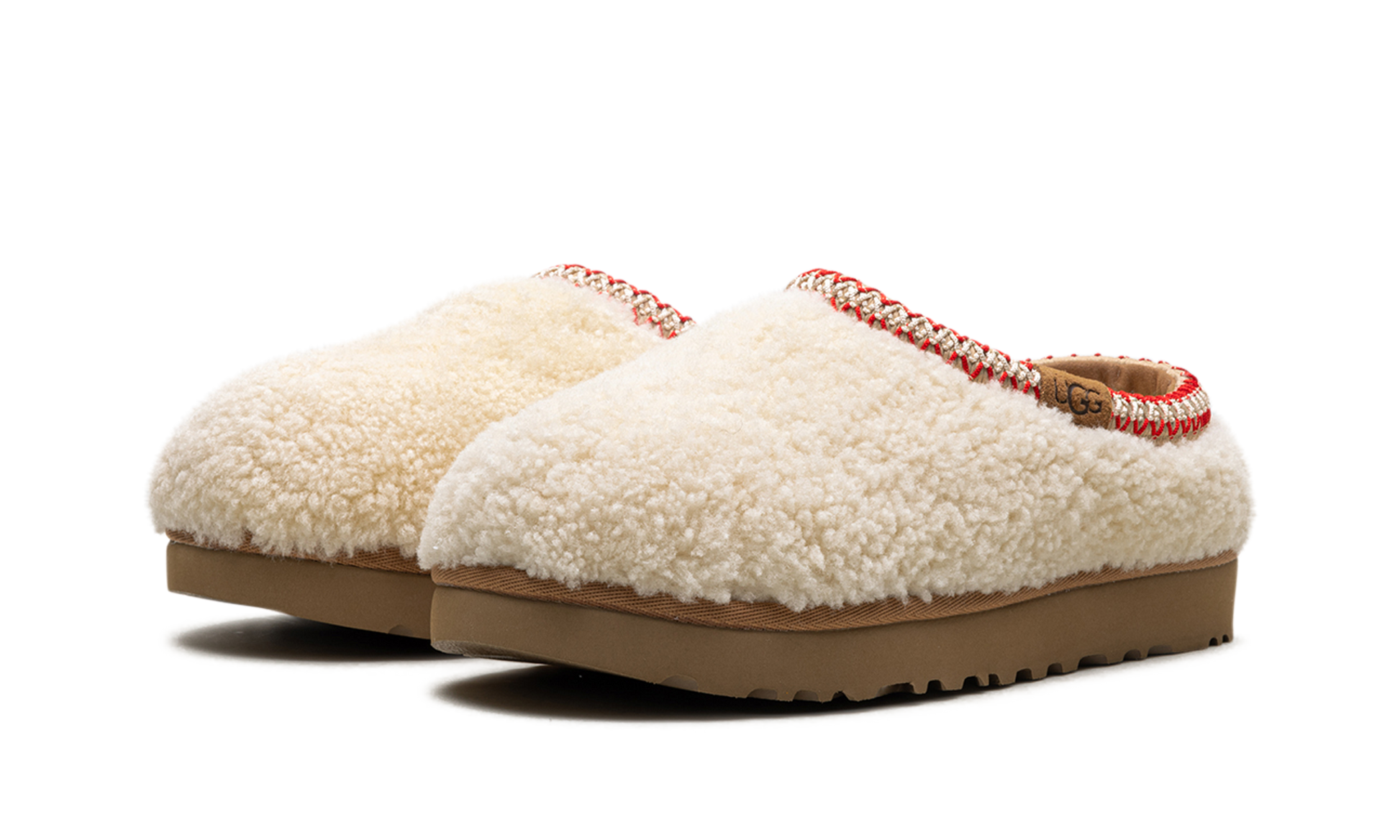 Tasman Maxi Curly Slipper Women "Natural" 1158356 NAT