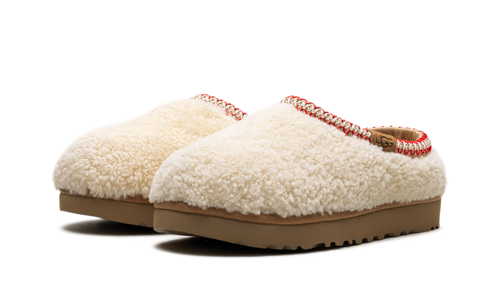 Tasman Maxi Curly Slipper Women "Natural" 1158356 NAT