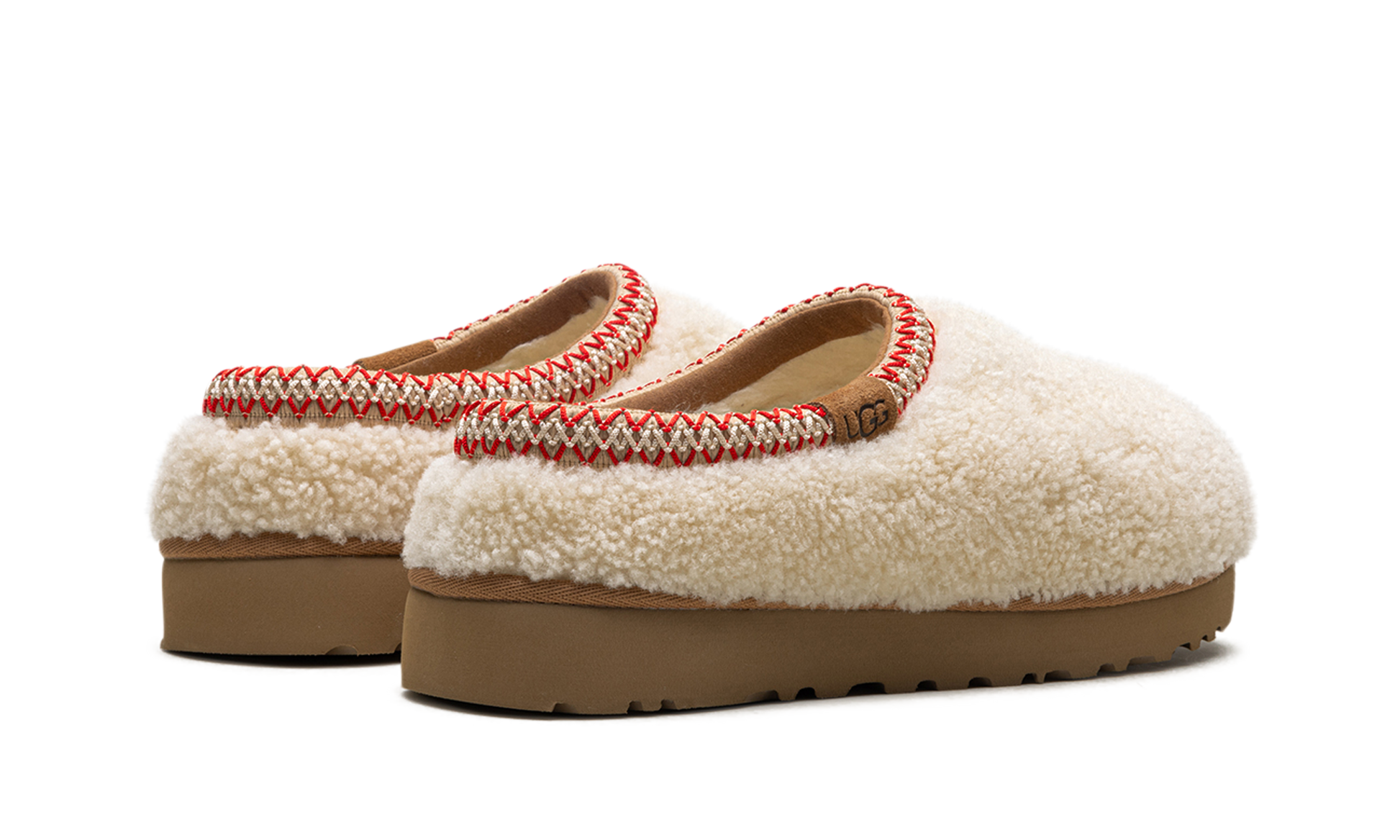 Tasman Maxi Curly Slipper Women "Natural" 1158356 NAT