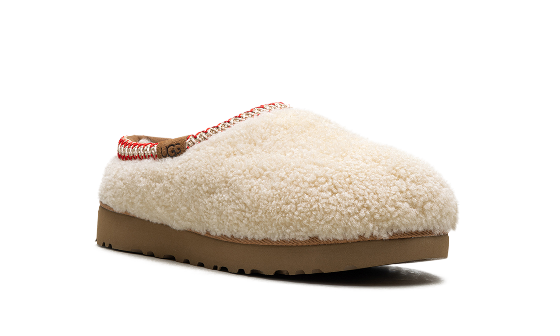 Tasman Maxi Curly Slipper Women "Natural" 1158356 NAT