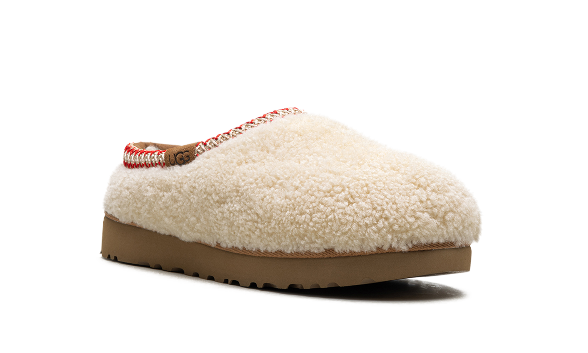 Tasman Maxi Curly Slipper Women "Natural" 1158356 NAT
