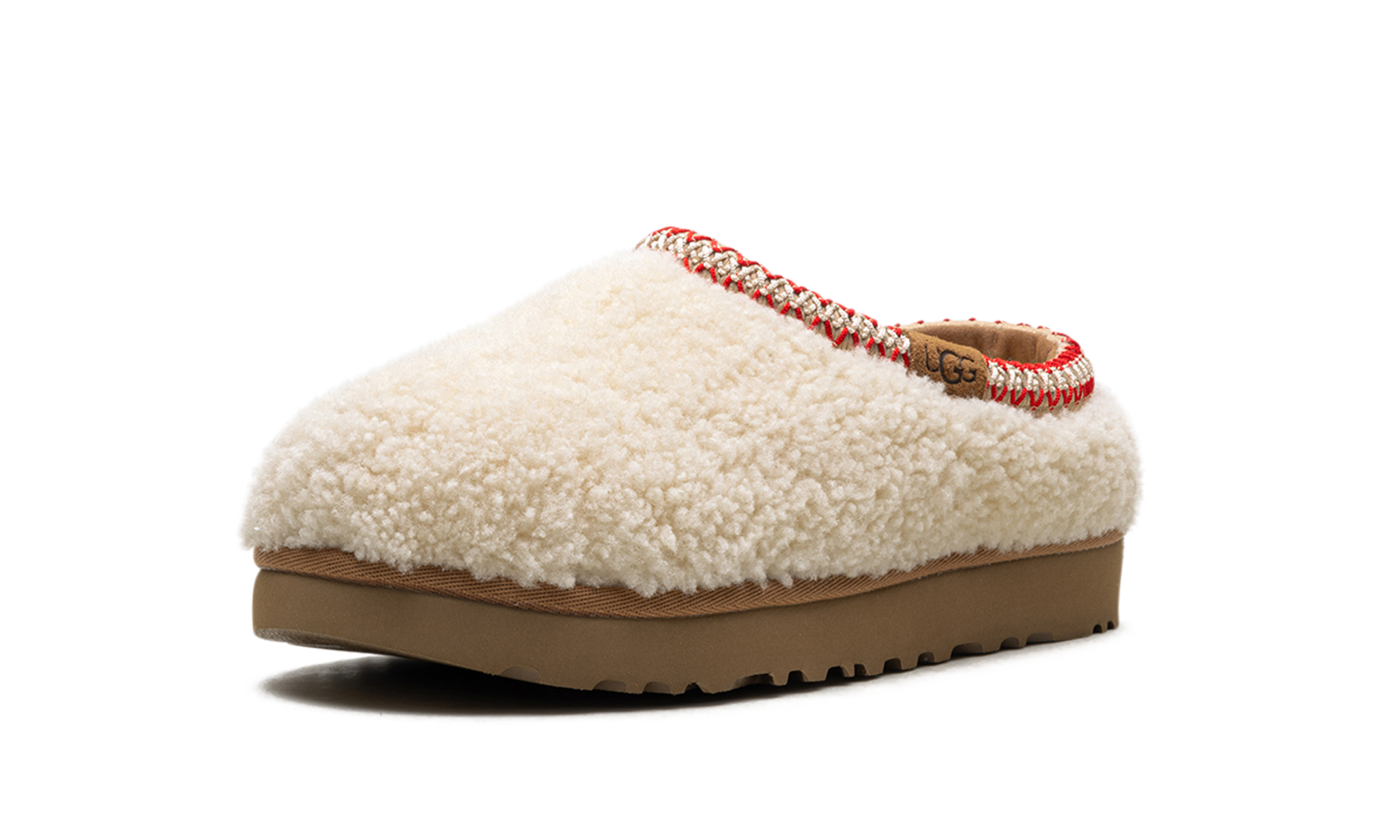 Tasman Maxi Curly Slipper Women "Natural" 1158356 NAT