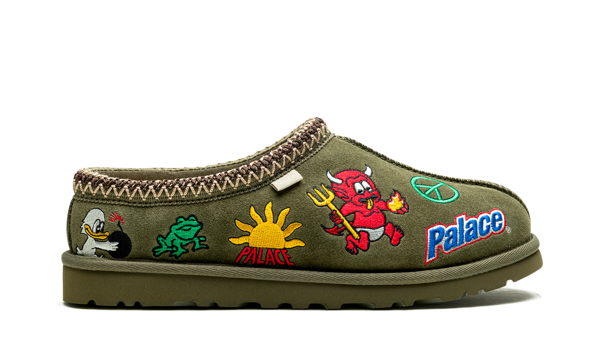 Tasman Slipper "Palace - burnt olive" 1157290 BTOL