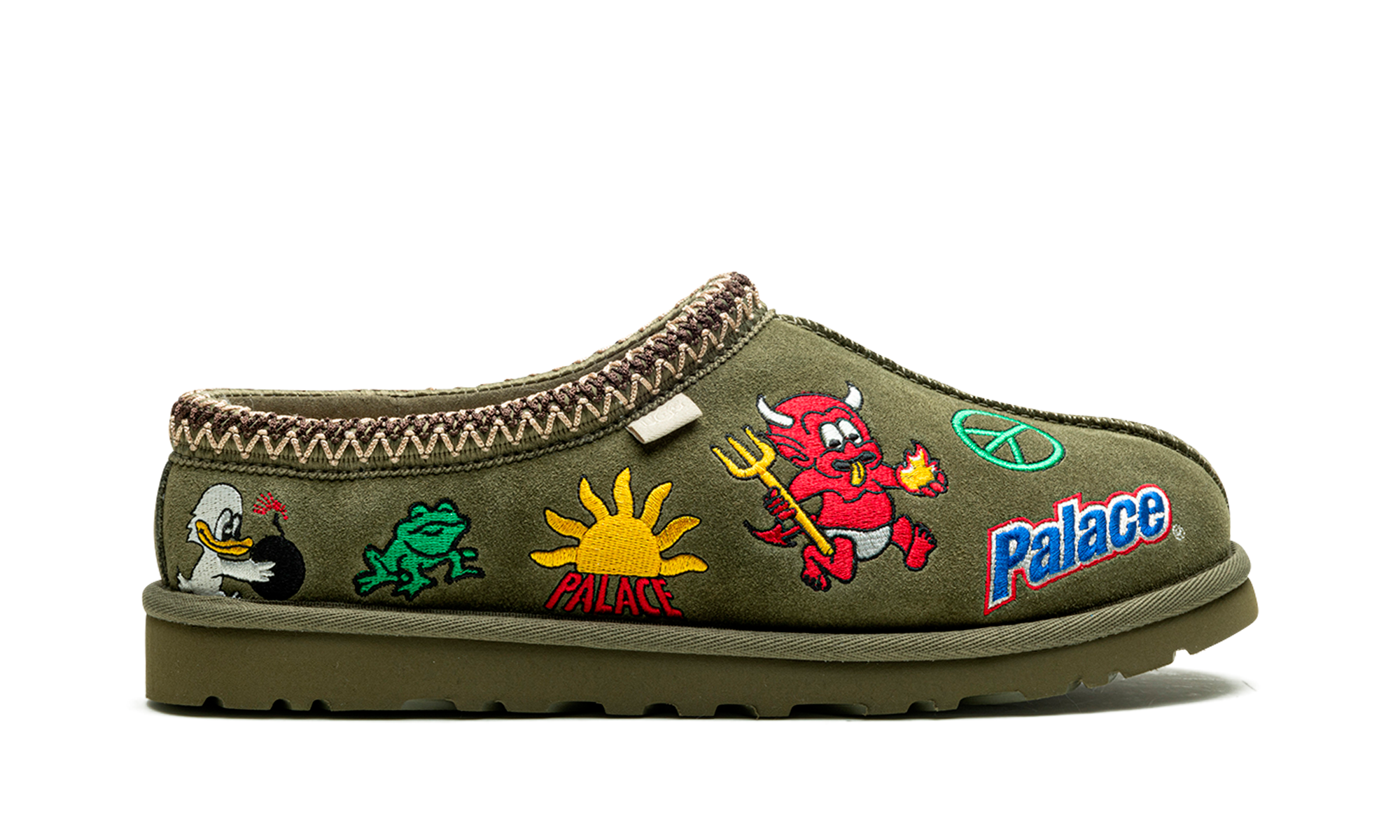 Tasman Slipper "Palace - burnt olive" 1157290 BTOL