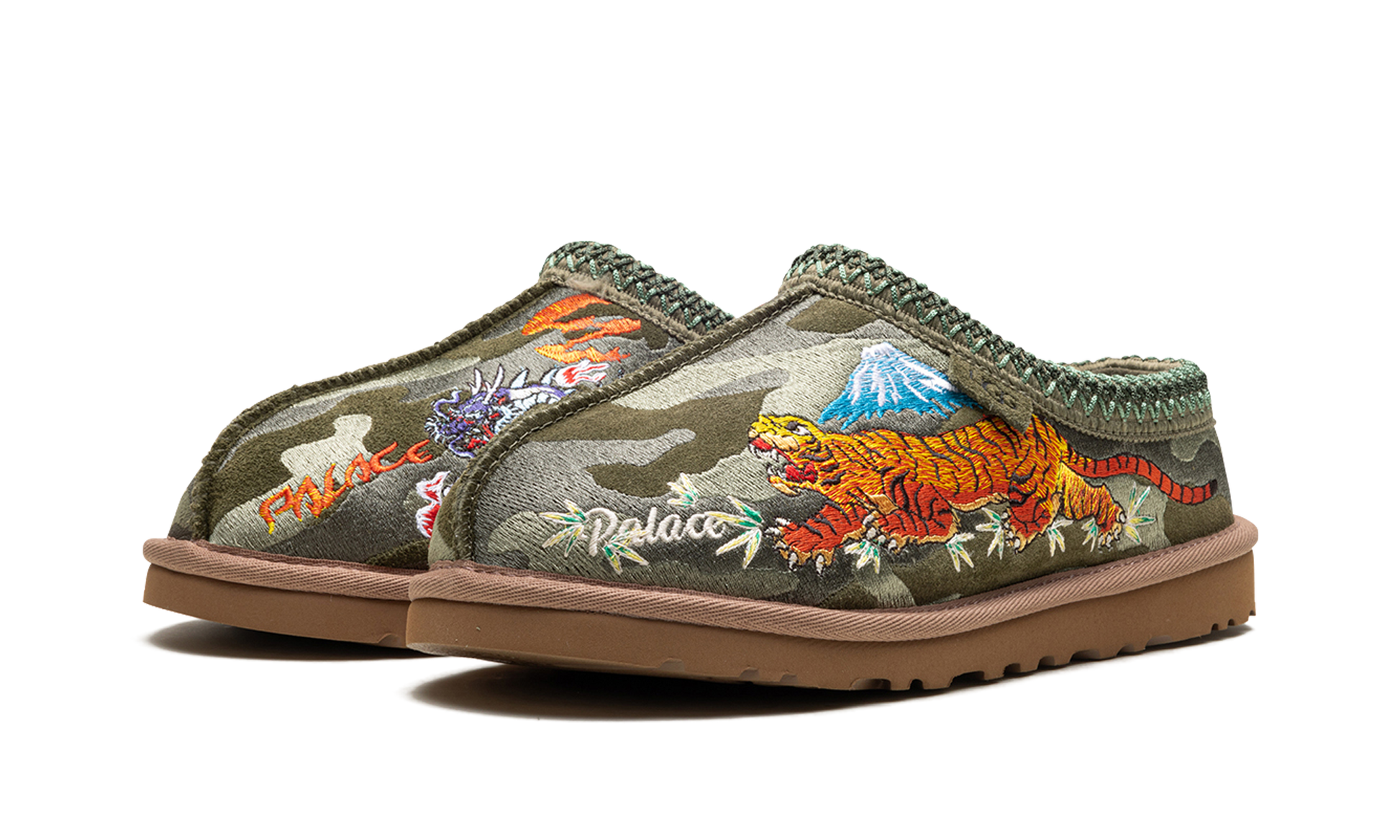 Tasman Slipper "Palace - burnt olive camo" 1172070 GRNC