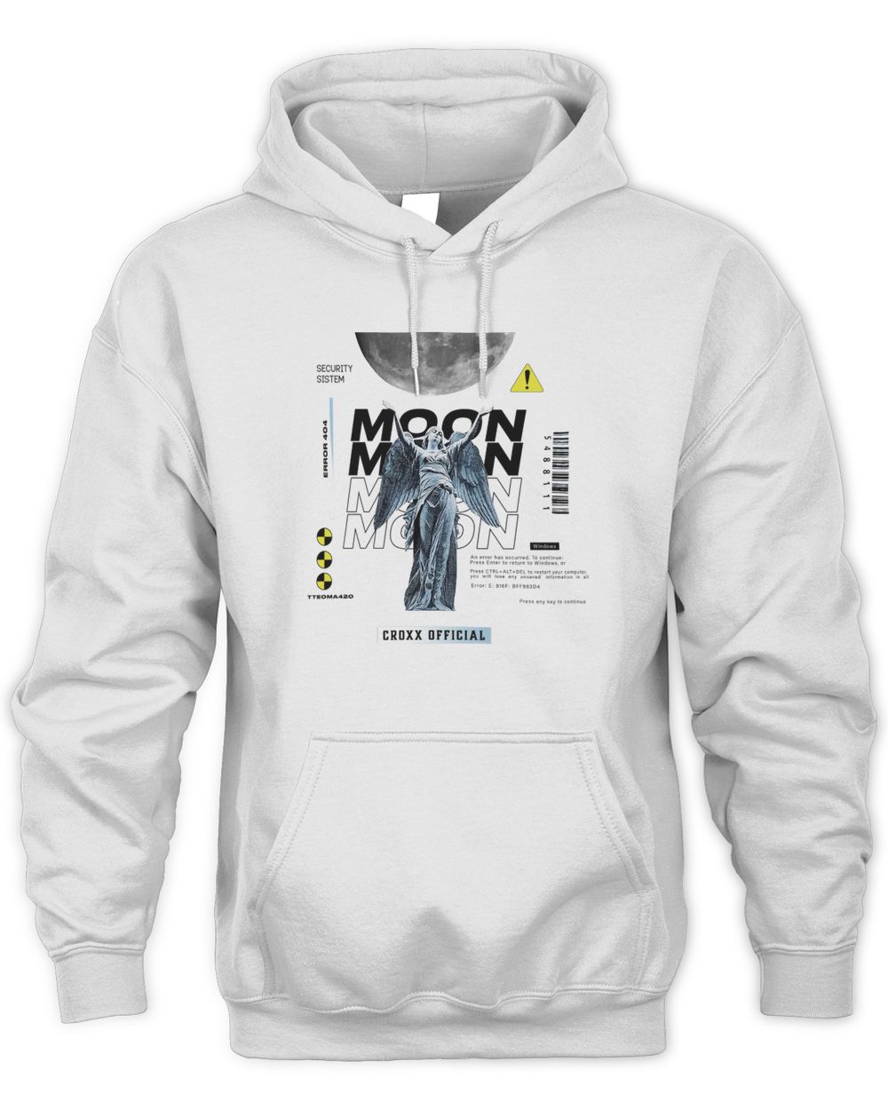 Techwear On Clothing Dark Angel Sculpture Shirt