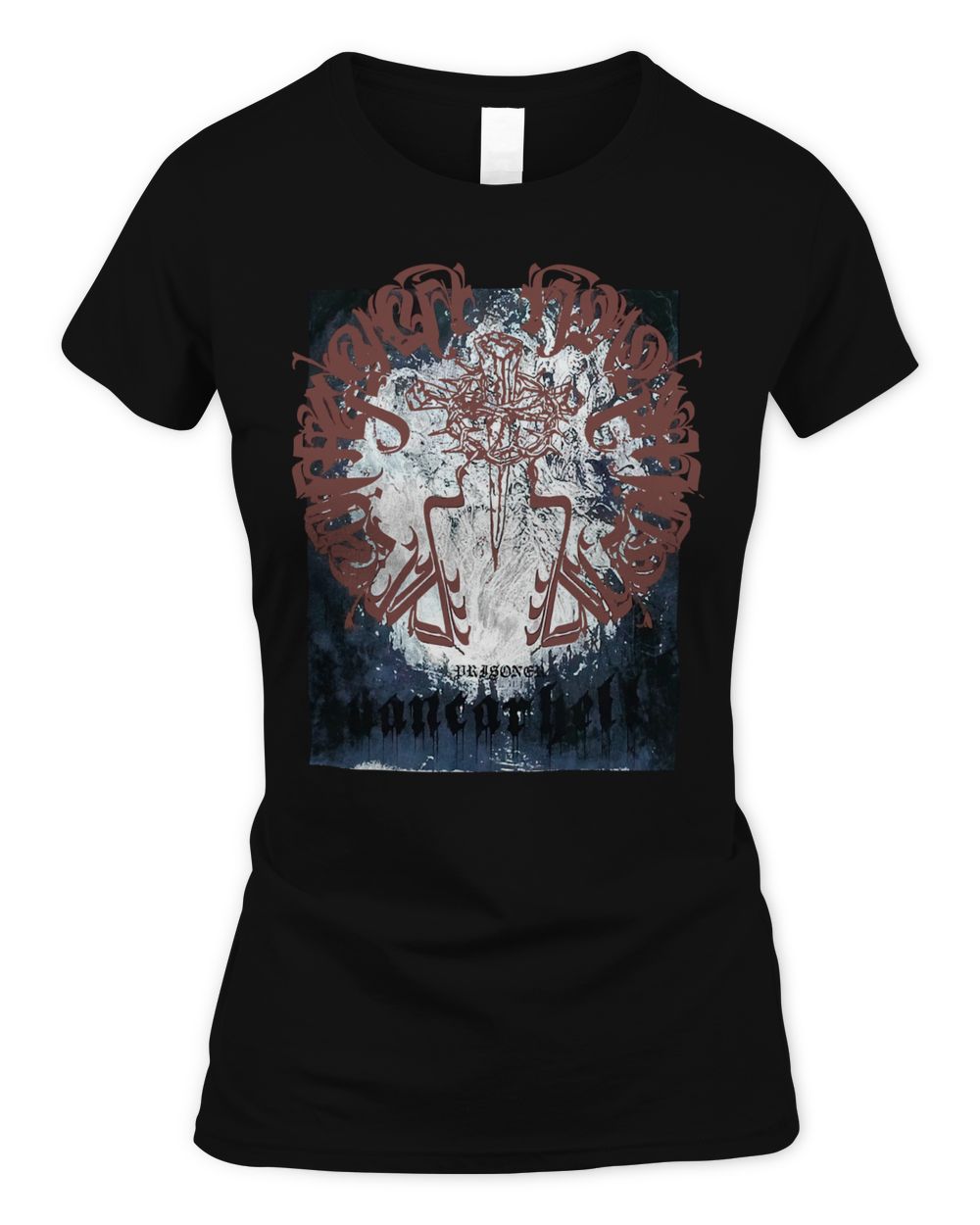 Techwear On Clothing Dark Graffiti Shirt