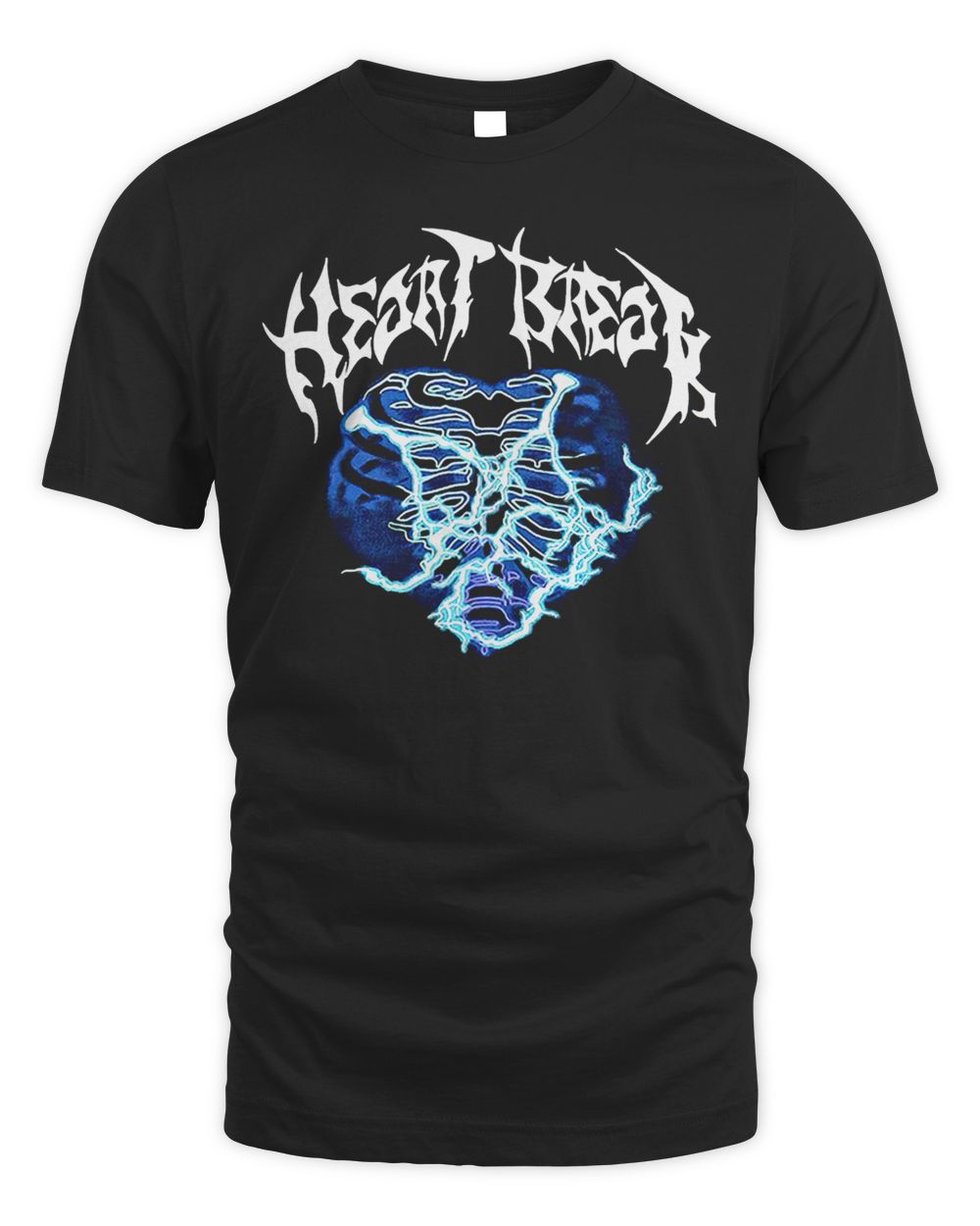 Techwear On Clothing Lightning Skeleton Graphic Shirt