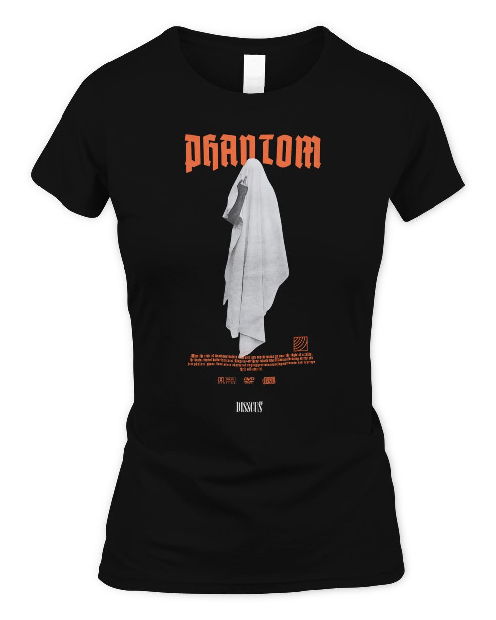 Techwear On Clothing Middle Finger Ghost Shirt